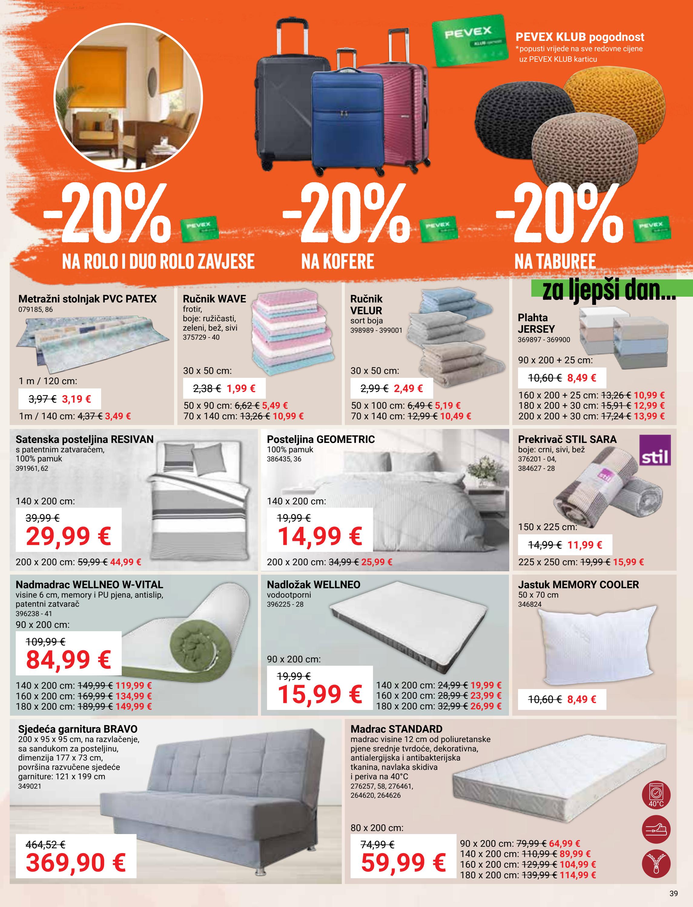 pevex - Pevex katalog vrijedi od 03.04. do 28.04. - page: 39 pevex - Pevex katalog vrijedi od 03.04. do 28.04. - page: 39