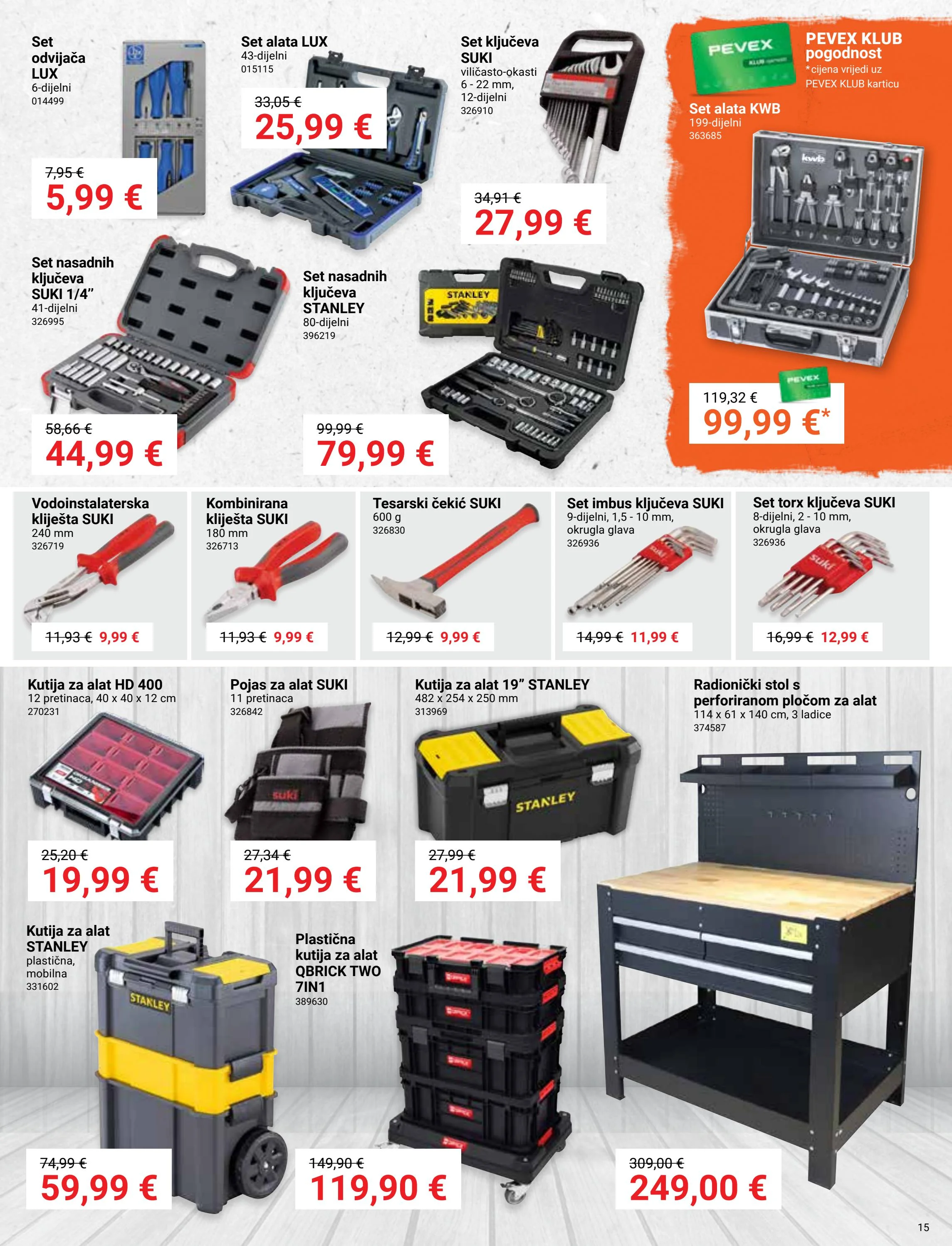 pevex - Prelistajte ovaj Pevex katalog, vrijedi od 29.05. do 23.06. - page: 15 pevex - Prelistajte ovaj Pevex katalog, vrijedi od 29.05. do 23.06. - page: 15