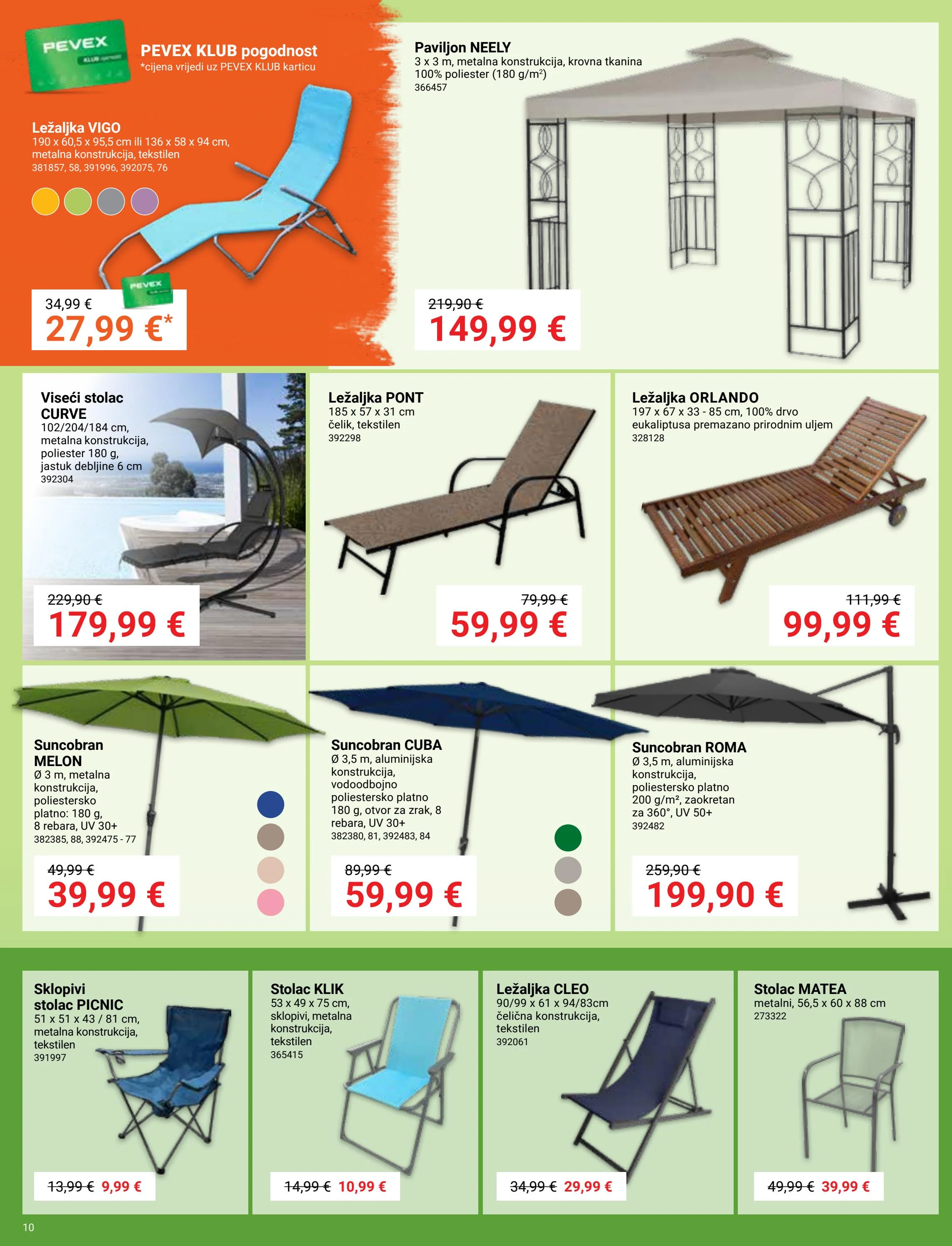 pevex - Prelistajte ovaj Pevex katalog, vrijedi od 29.05. do 23.06. - page: 10 pevex - Prelistajte ovaj Pevex katalog, vrijedi od 29.05. do 23.06. - page: 10