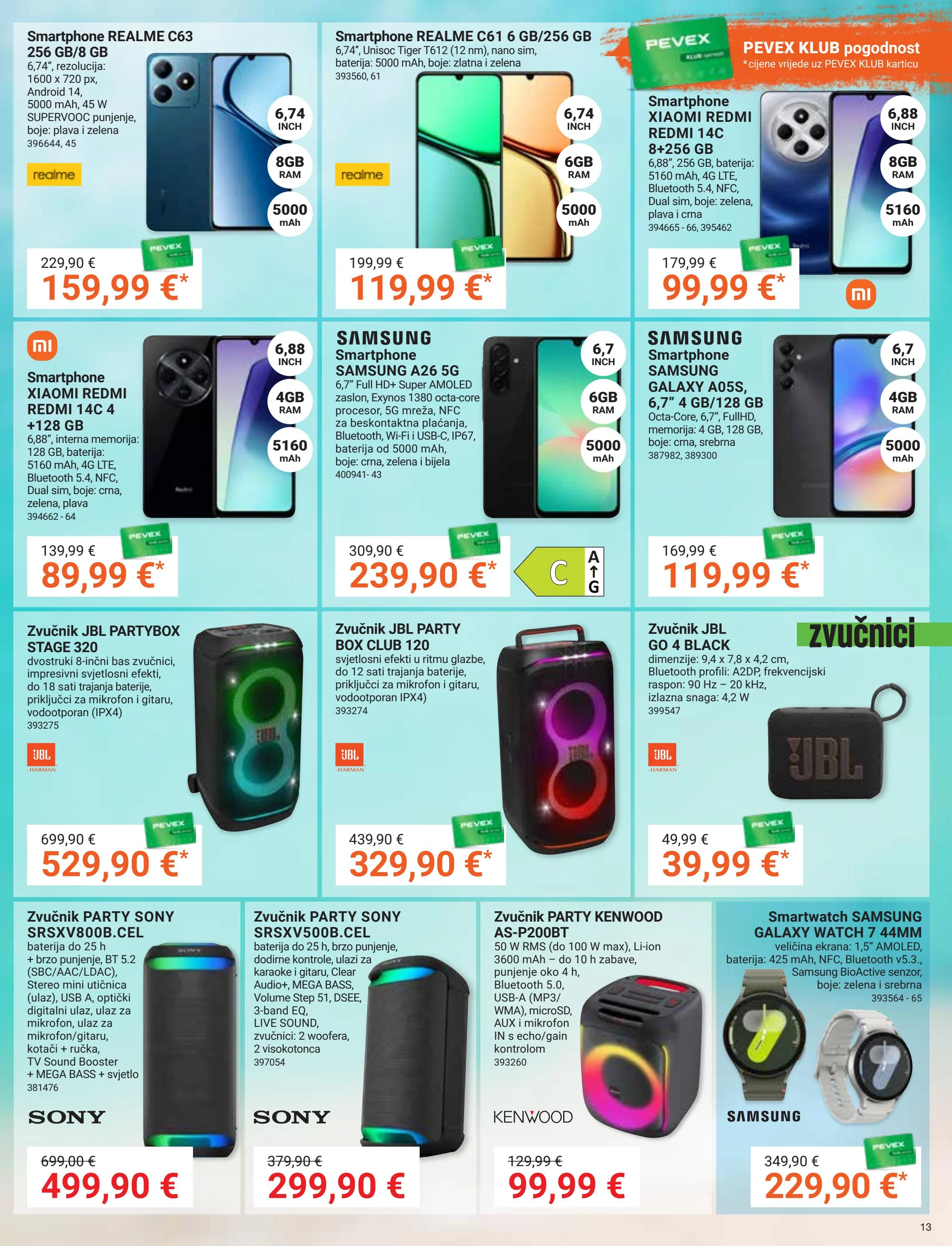 pevex - Prelistajte katalog Pevex, vrijedi od 26.06. do 22.07. - page: 13