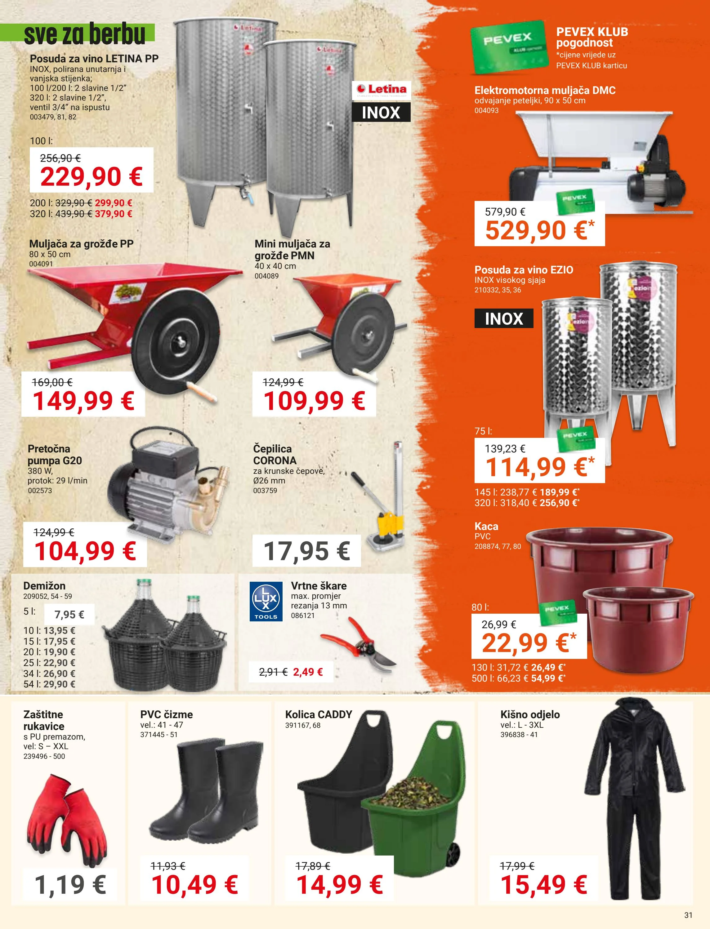 pevex - Prelistajte katalog Pevex, vrijedi od 28.08. do 22.09. - page: 31 pevex - Prelistajte katalog Pevex, vrijedi od 28.08. do 22.09. - page: 31