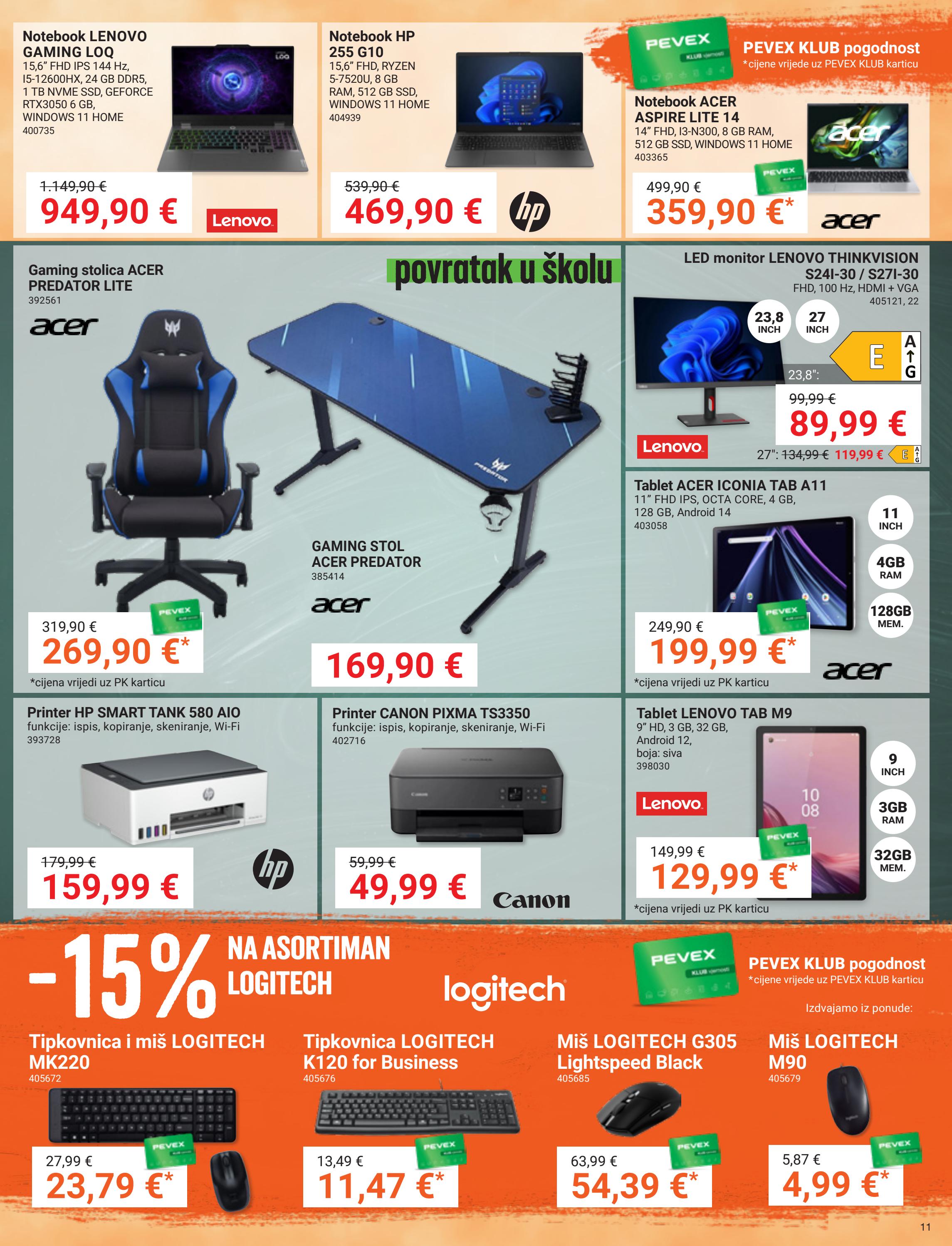 pevex - Prelistajte katalog Pevex, vrijedi od 28.08. do 22.09. - page: 11 pevex - Prelistajte katalog Pevex, vrijedi od 28.08. do 22.09. - page: 11