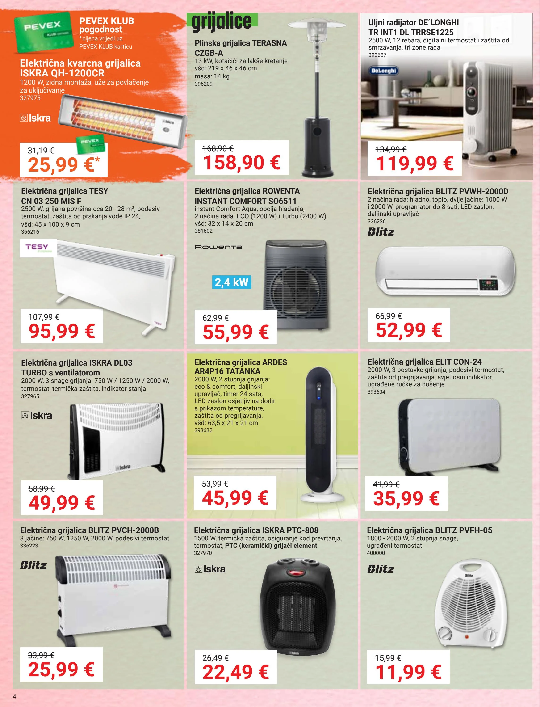pevex - Prelistajte katalog Pevex, vrijedi od 25.09. do 20.10. - page: 4