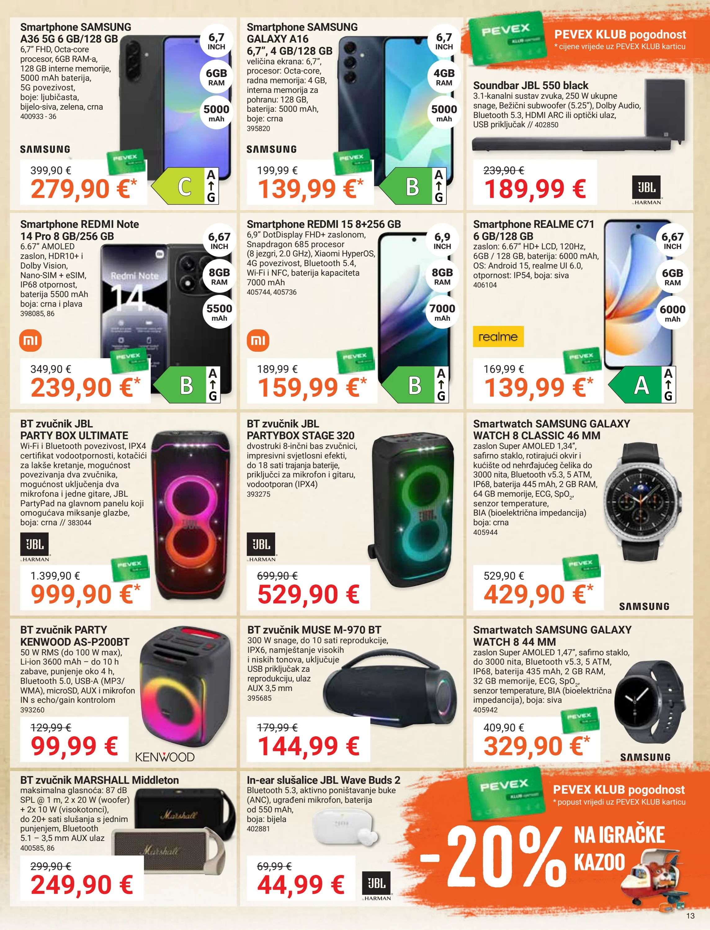 pevex - Prelistajte katalog Pevex, vrijedi od 25.09. do 20.10. - page: 13