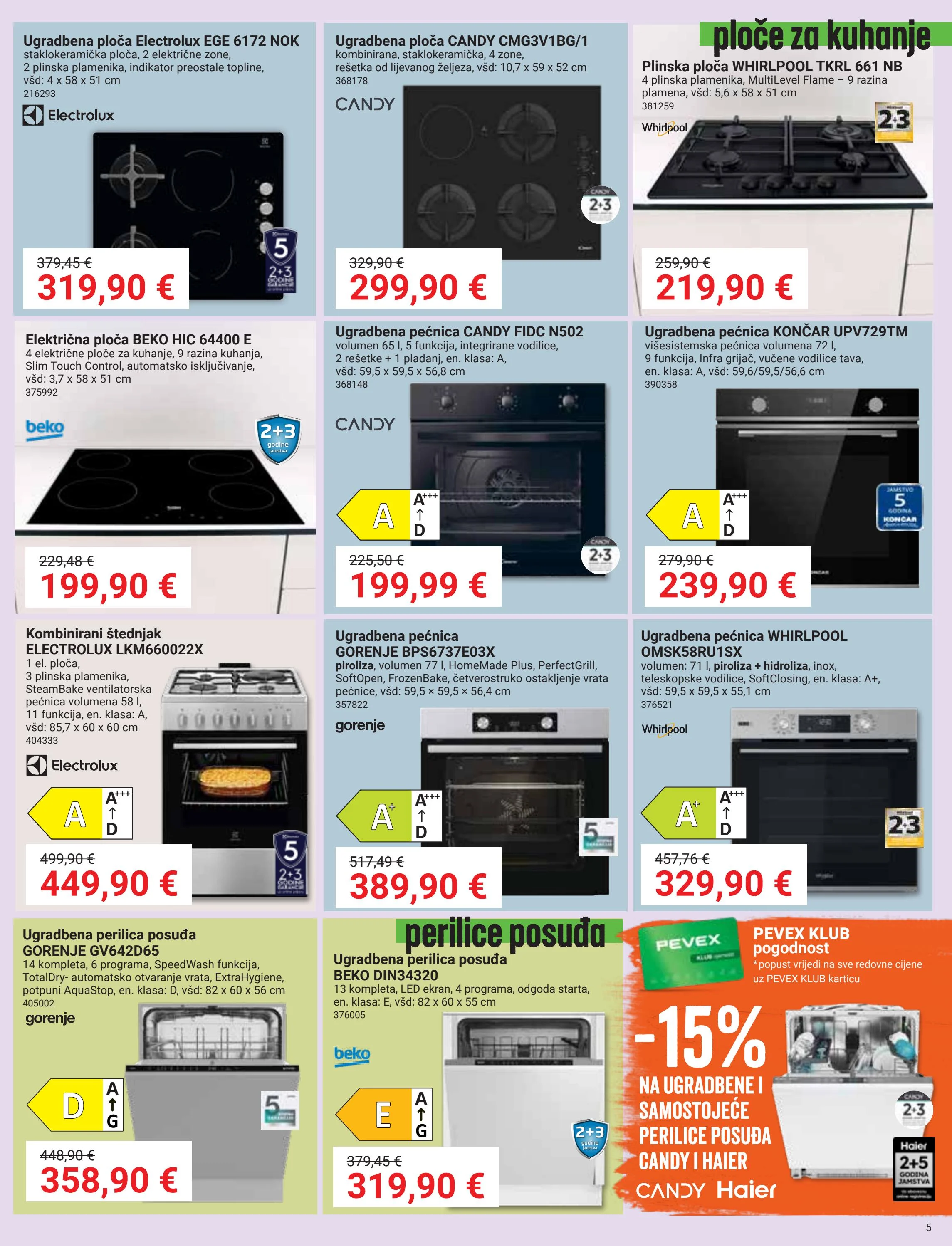 pevex - Prelistajte katalog Pevex, vrijedi od 25.09. do 20.10. - page: 5