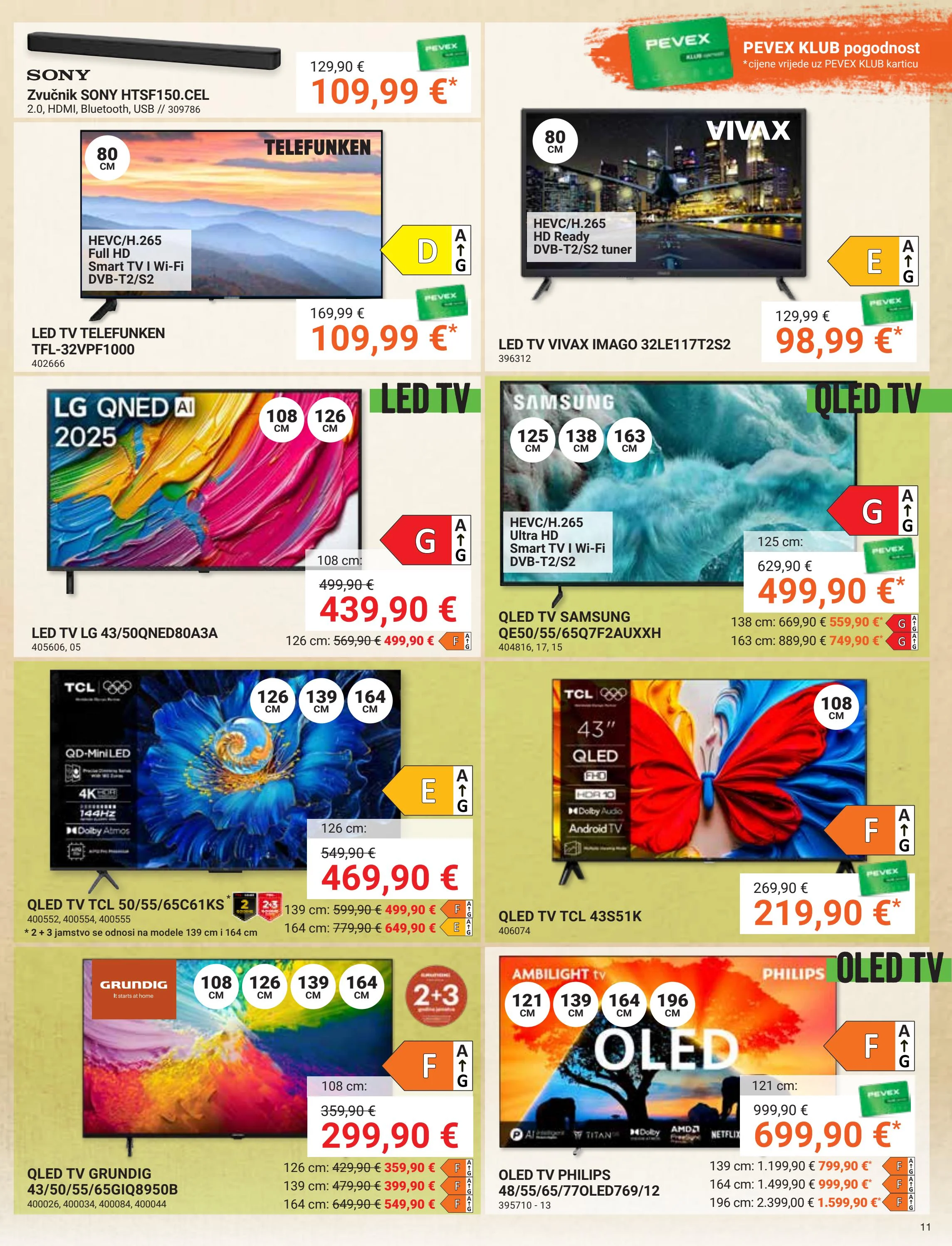 pevex - Prelistajte katalog Pevex, vrijedi od 25.09. do 20.10. - page: 11