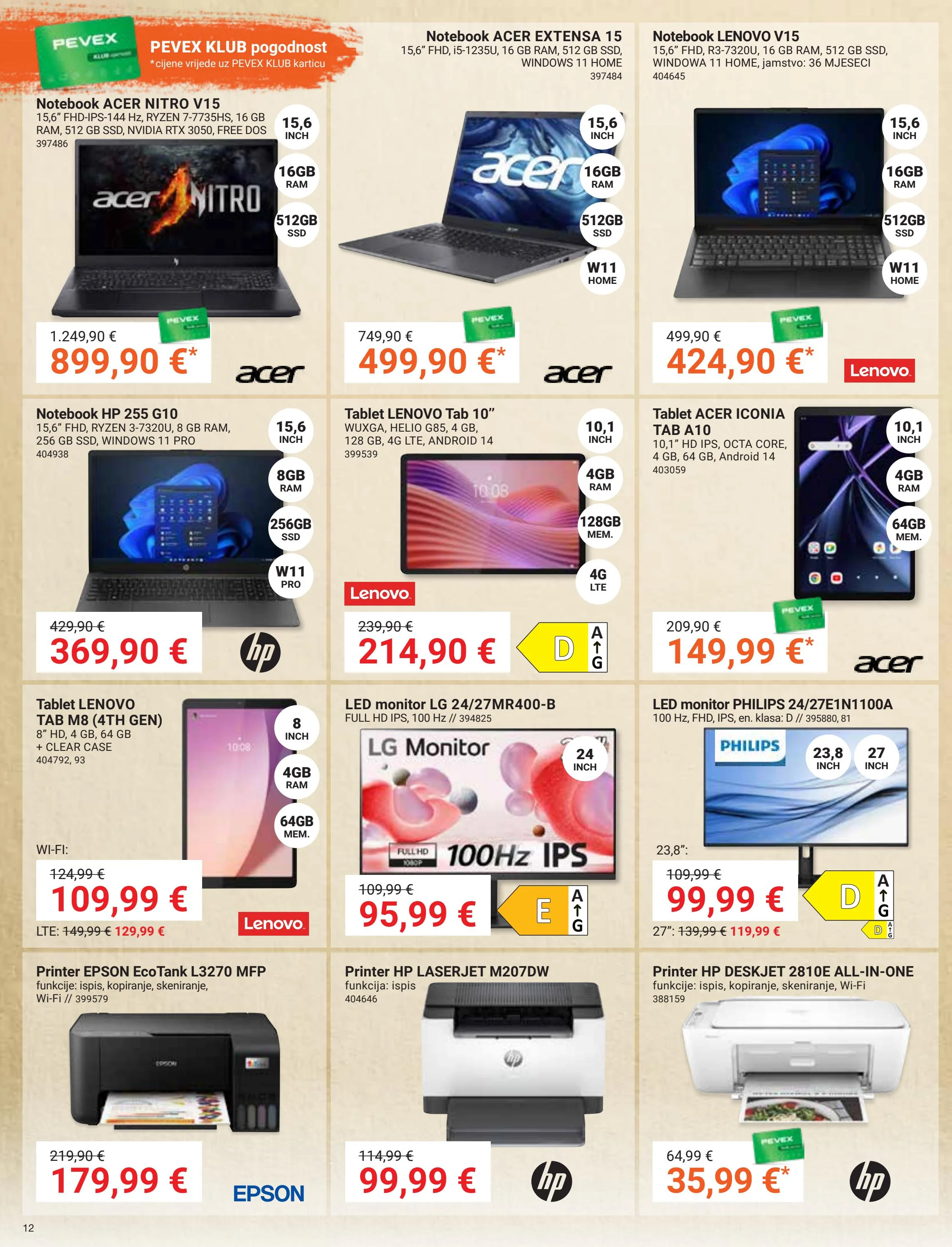 pevex - Prelistajte katalog Pevex, vrijedi od 25.09. do 20.10. - page: 12