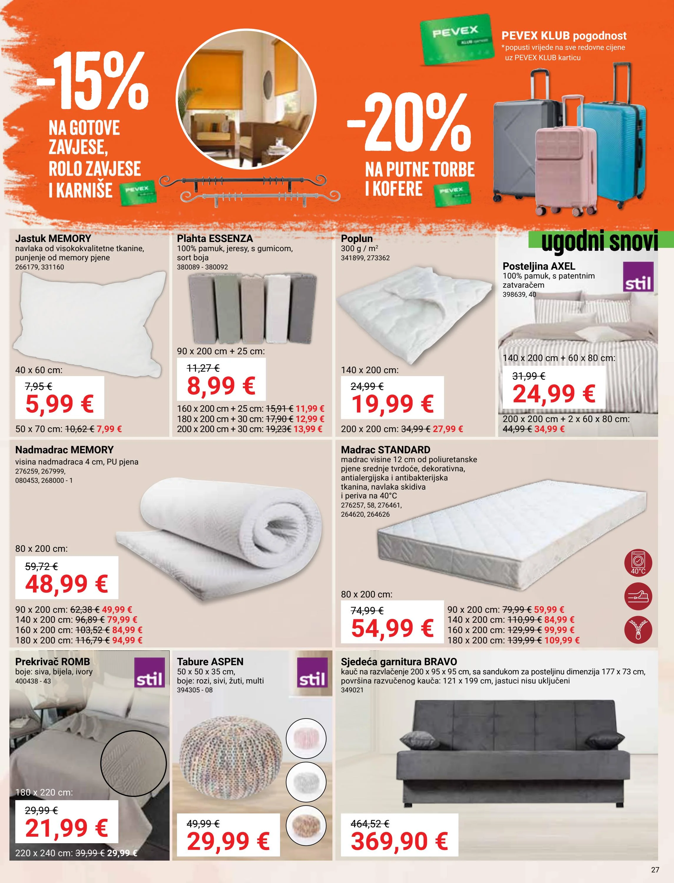 pevex - Prelistajte katalog Pevex, vrijedi od 25.09. do 20.10. - page: 27