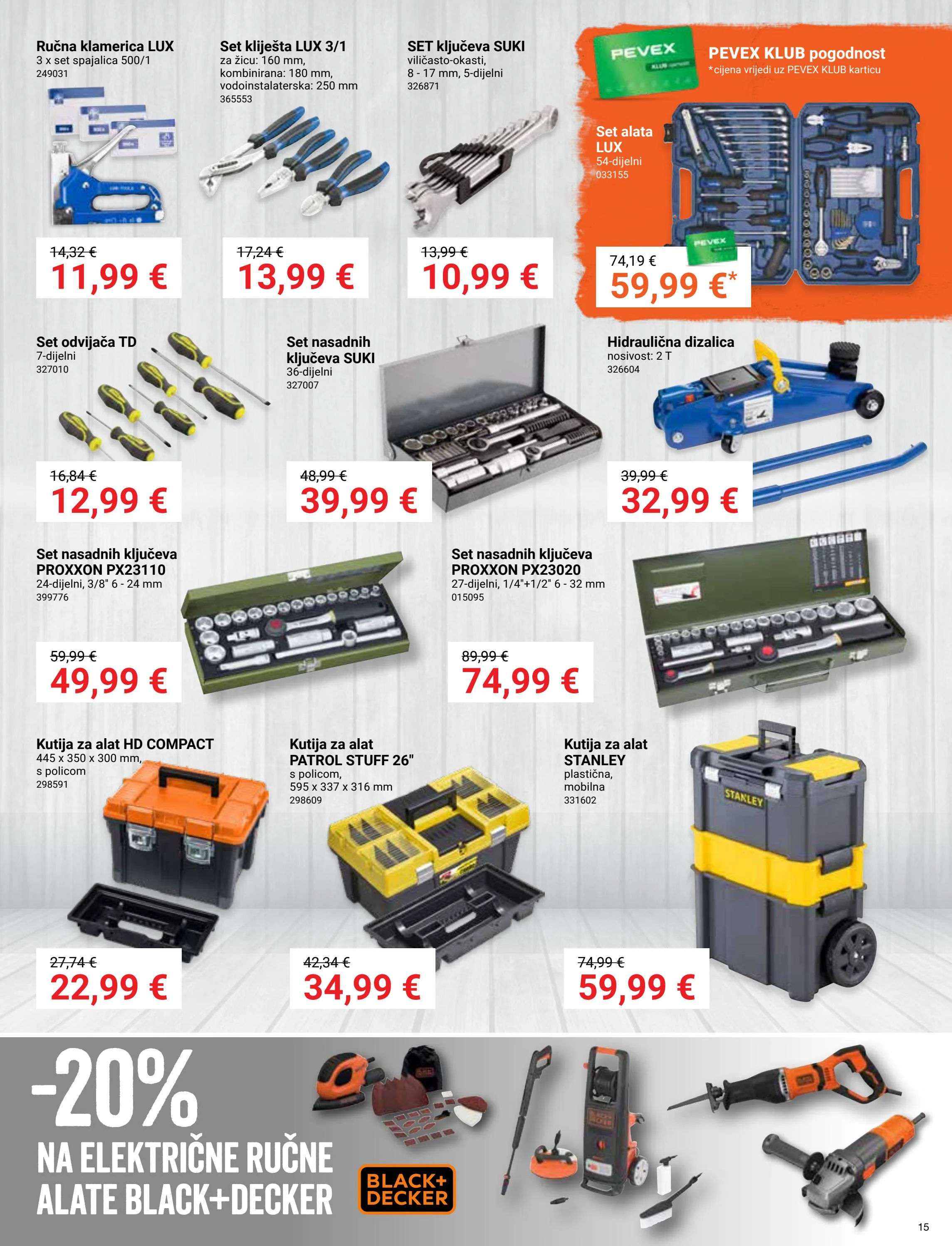 pevex - Prelistajte katalog Pevex, vrijedi od 25.09. do 20.10. - page: 15