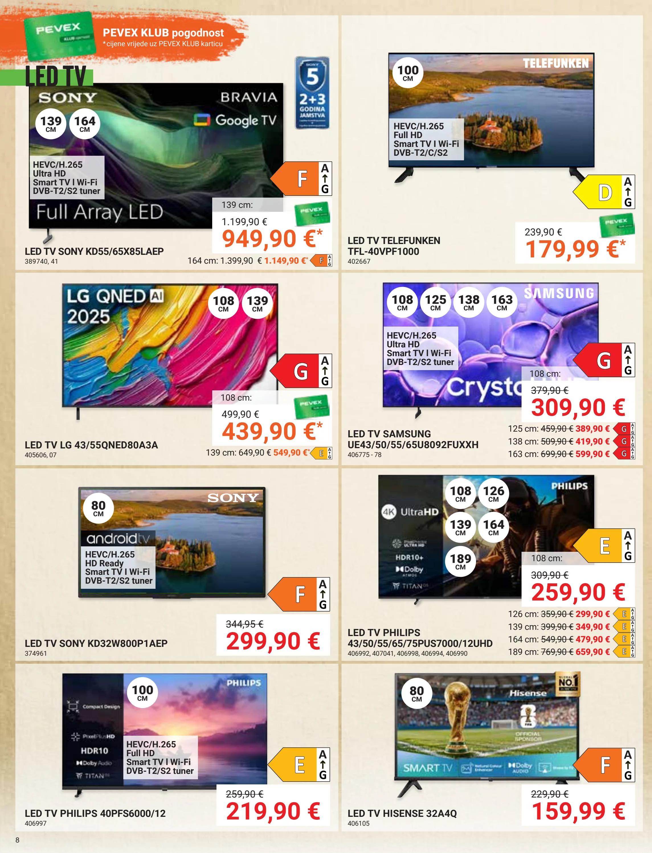 pevex - Prelistajte katalog Pevex, vrijedi od 23.10. do 17.11. - page: 8