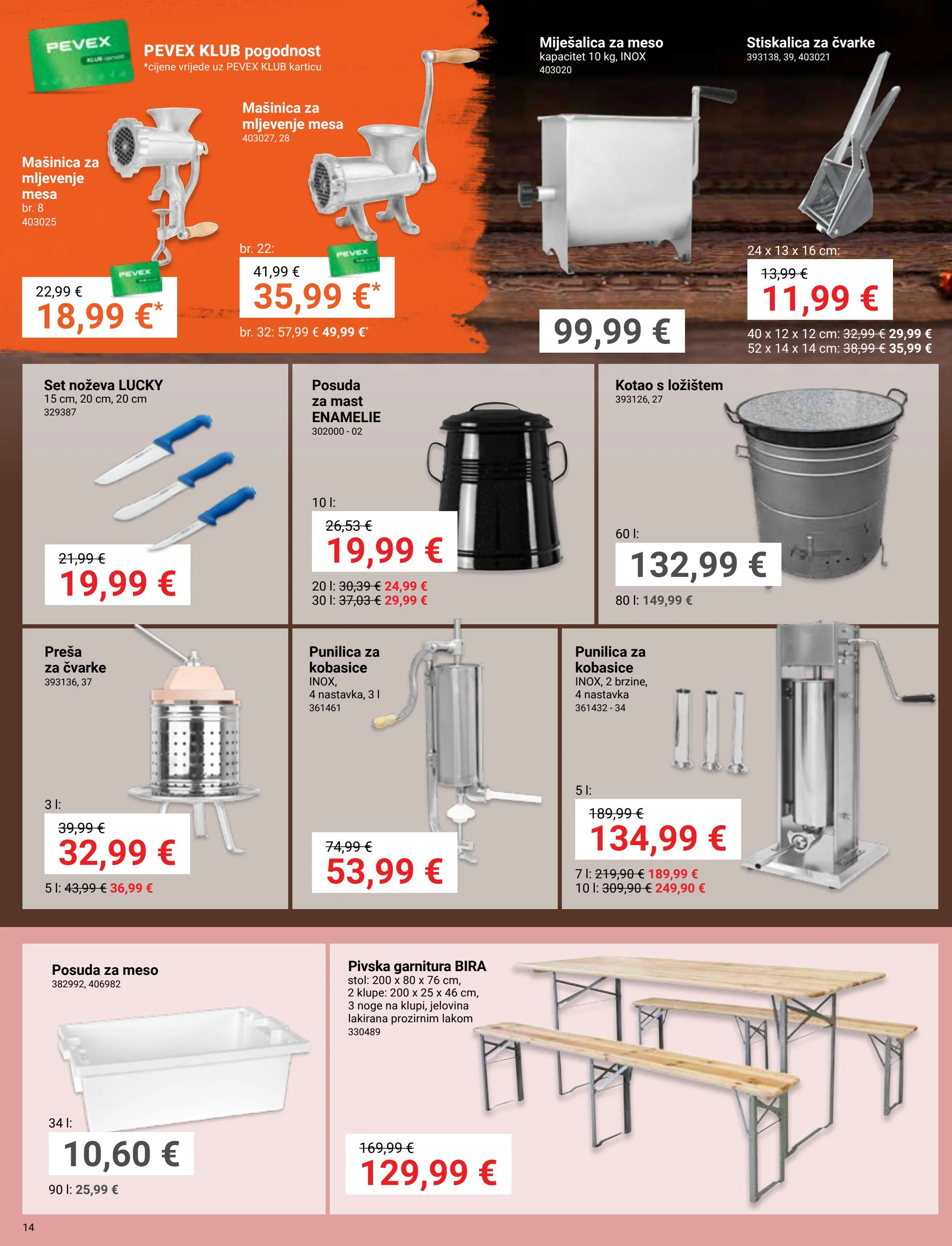 pevex - Prelistajte katalog Pevex, vrijedi od 23.10. do 17.11. - page: 14