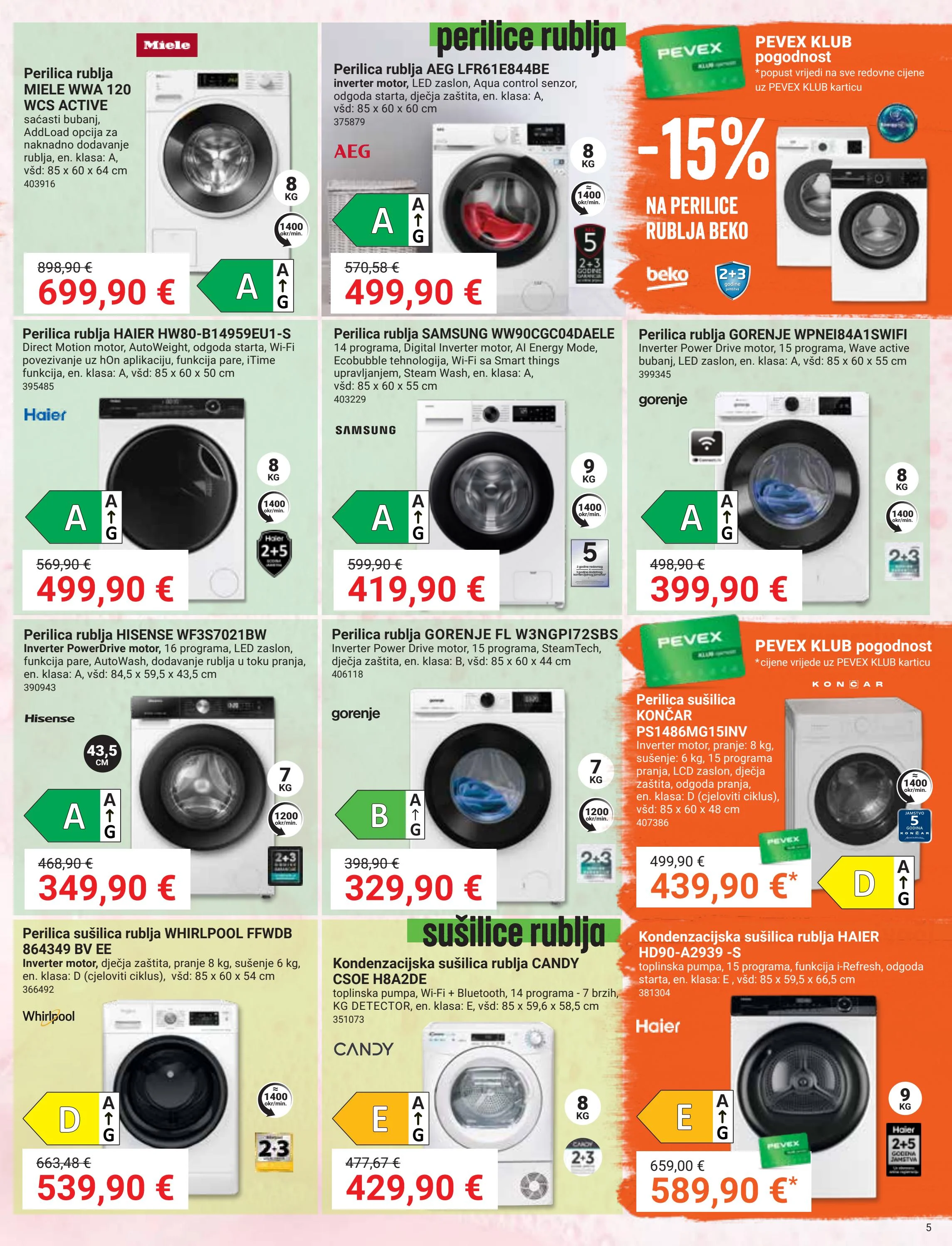 pevex - Prelistajte katalog Pevex, vrijedi od 23.10. do 17.11. - page: 5