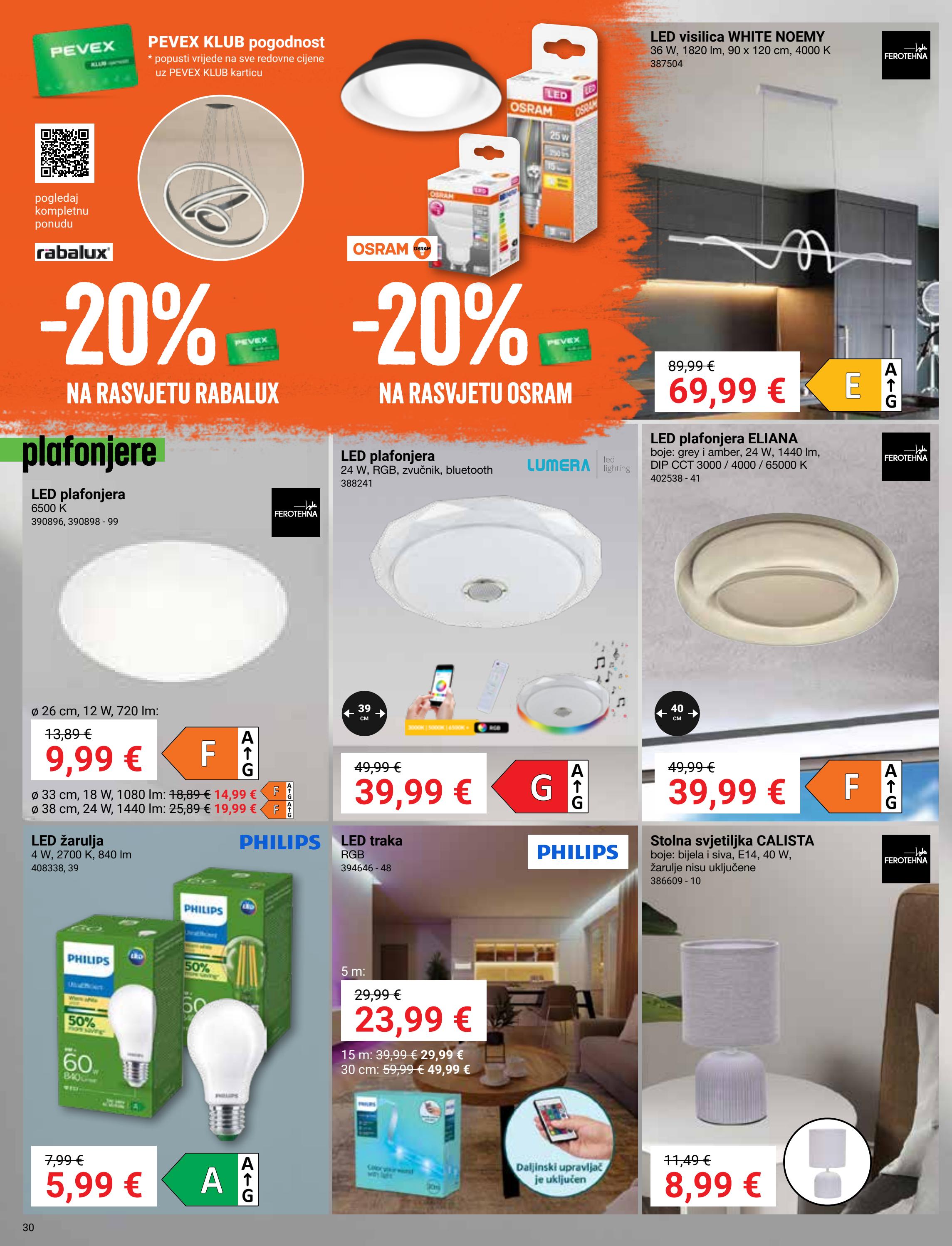 pevex - Prelistajte katalog Pevex, vrijedi od 08.01. do 02.02. - page: 30