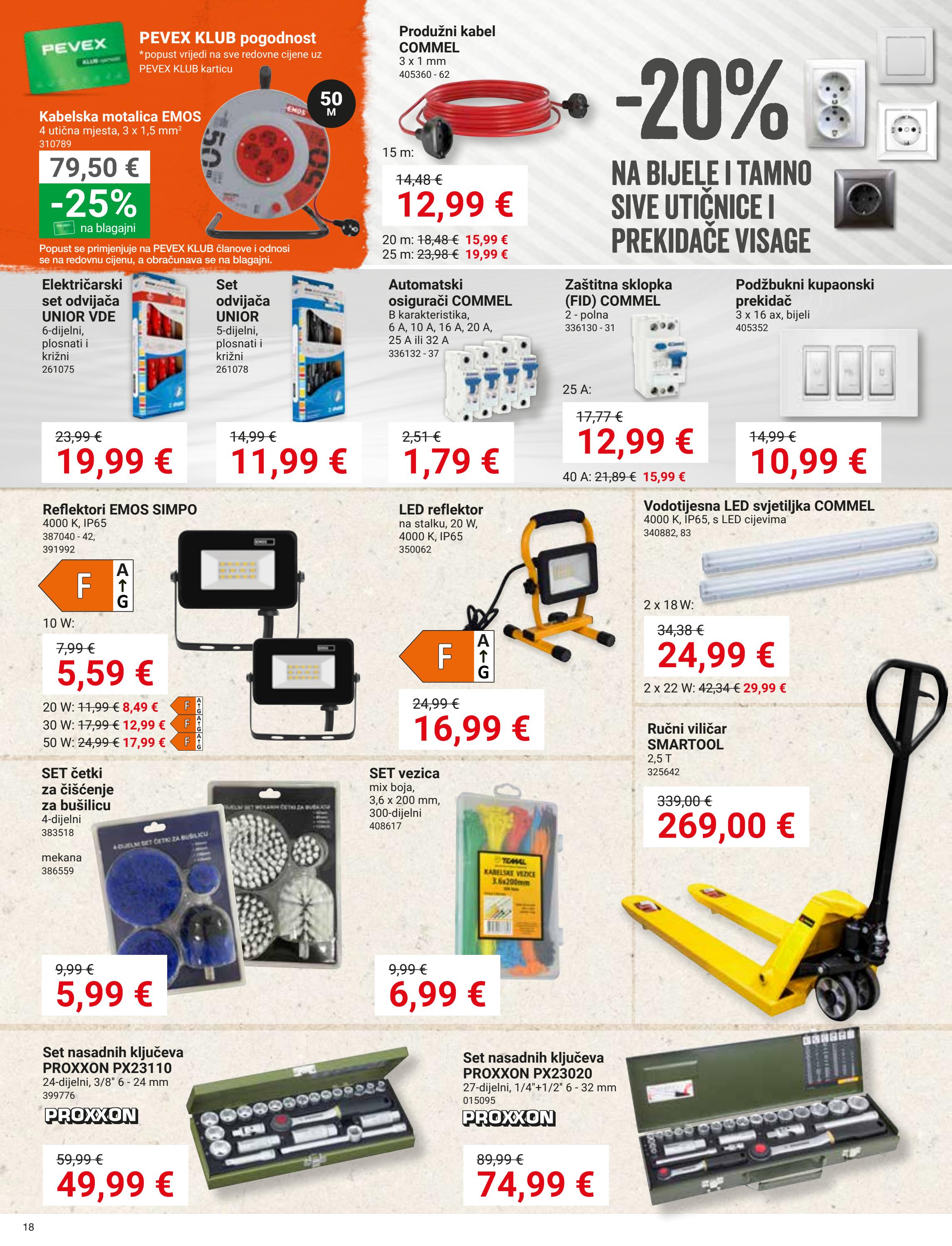 pevex - Prelistajte katalog Pevex, vrijedi od 08.01. do 02.02. - page: 18