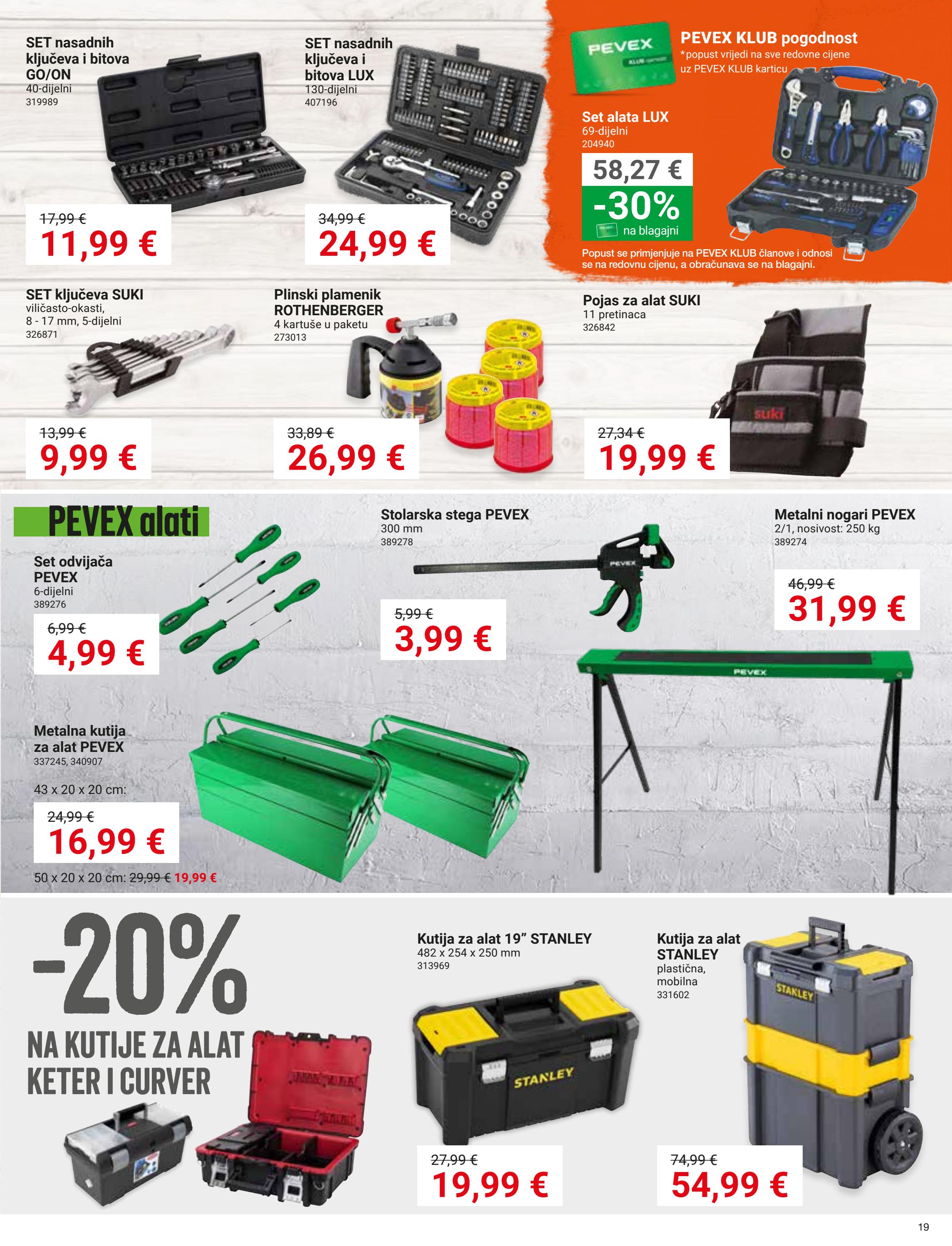 pevex - Prelistajte katalog Pevex, vrijedi od 08.01. do 02.02. - page: 19