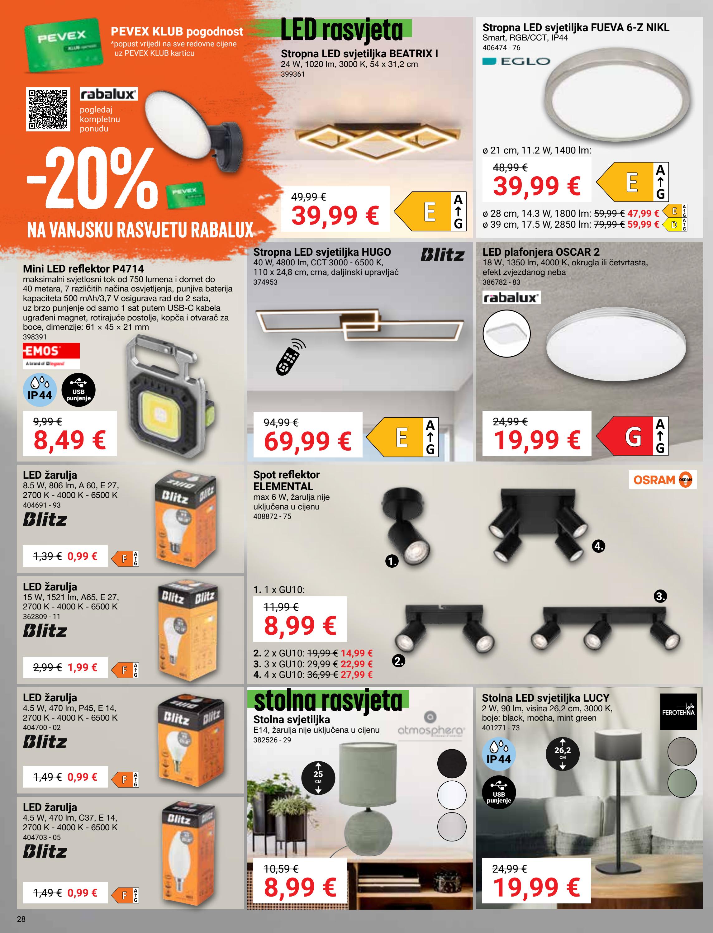 pevex - Prelistajte katalog Pevex, vrijedi od 05.02.2026 do 03.03.2026 - page: 28