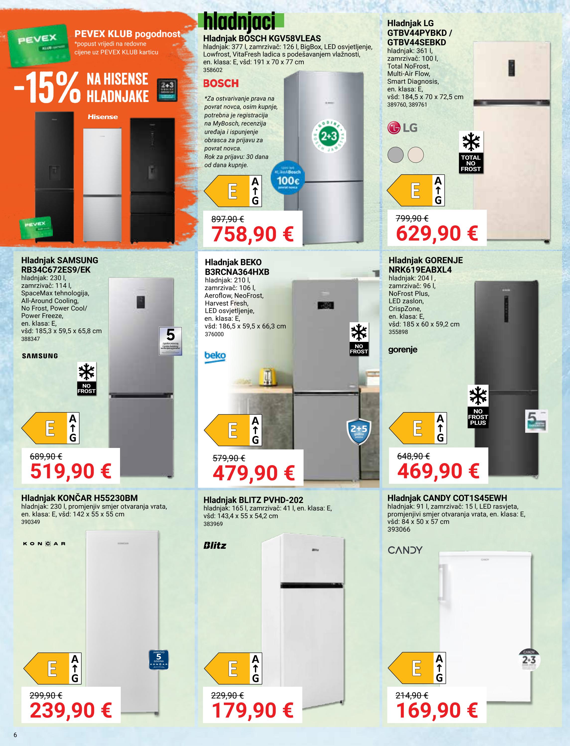 pevex - Prelistajte katalog Pevex, vrijedi od 05.02.2026 do 03.03.2026 - page: 6