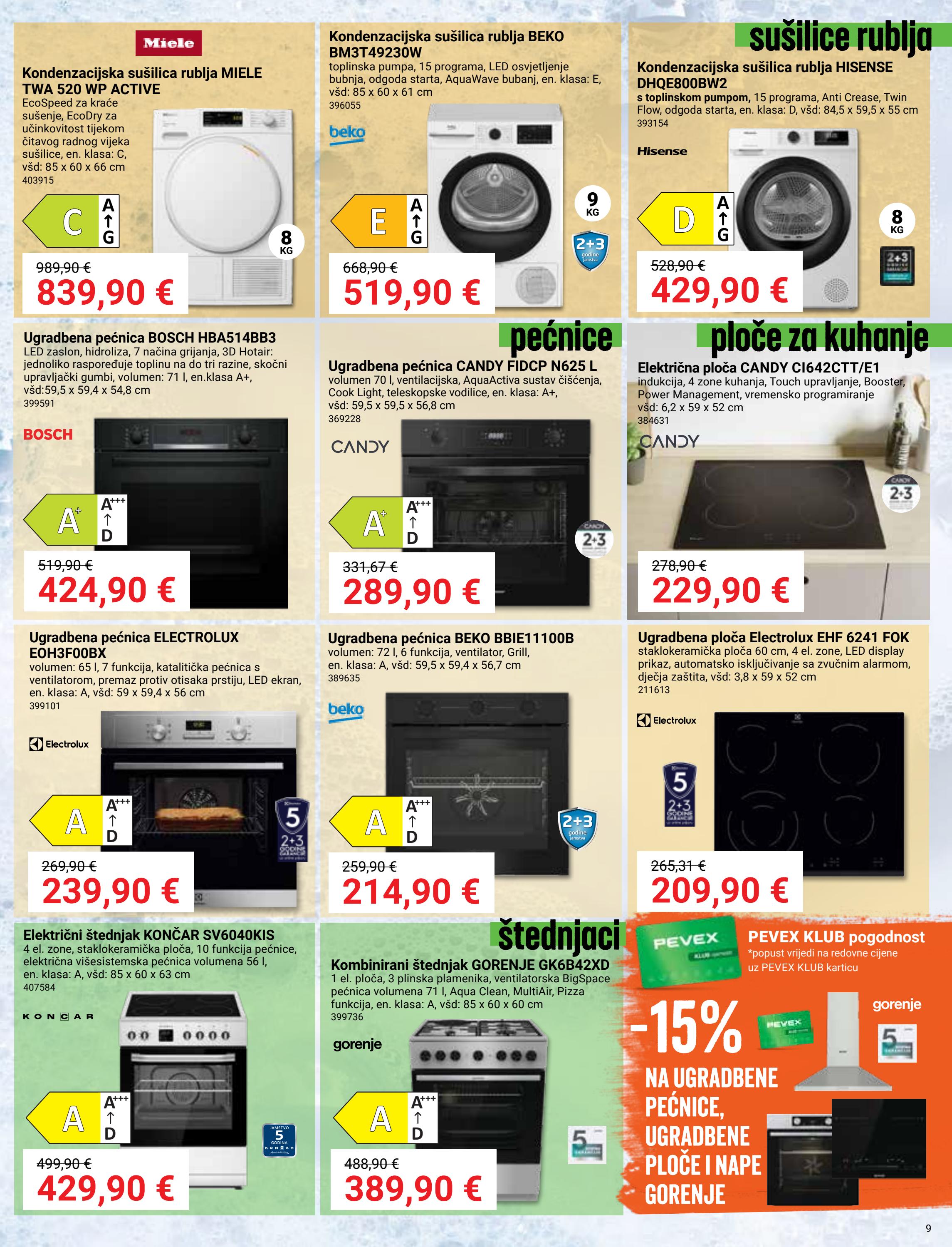 pevex - Prelistajte katalog Pevex, vrijedi od 05.02.2026 do 03.03.2026 - page: 9