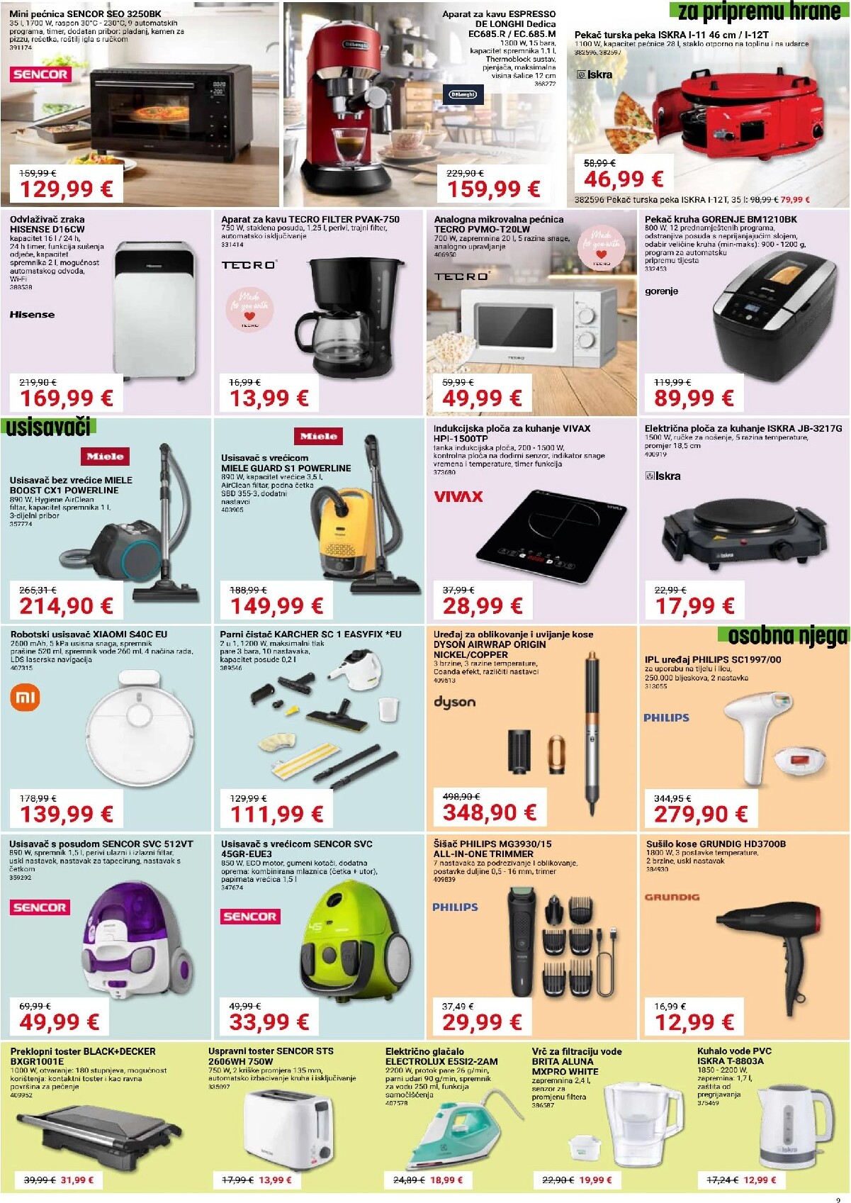 pevex - Prelistajte katalog Pevex - Popusti, vrijedi od 05.03.2026 do 30.03.2026 - page: 9