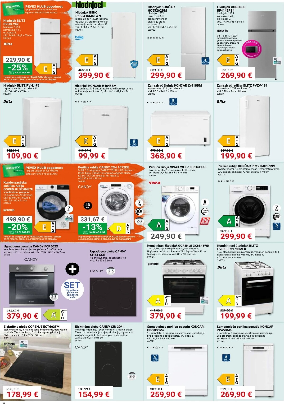 pevex - Prelistajte katalog Pevex - Popusti, vrijedi od 05.03.2026 do 30.03.2026 - page: 8