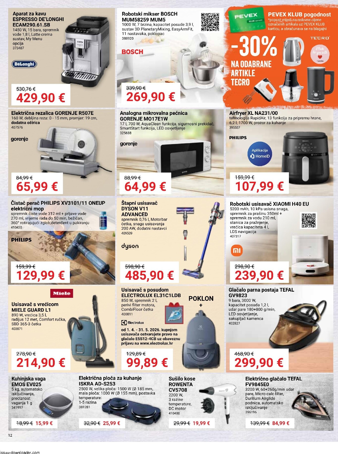 pevex - Prelistajte katalog Pevex, vrijedi od 03.04.2026 do 27.04.2026 - page: 12