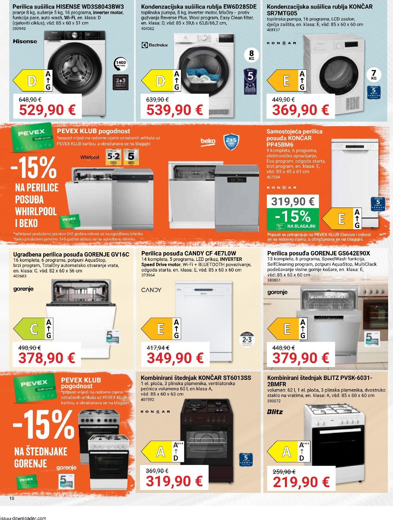 pevex - Prelistajte katalog Pevex, vrijedi od 03.04.2026 do 27.04.2026 - page: 10