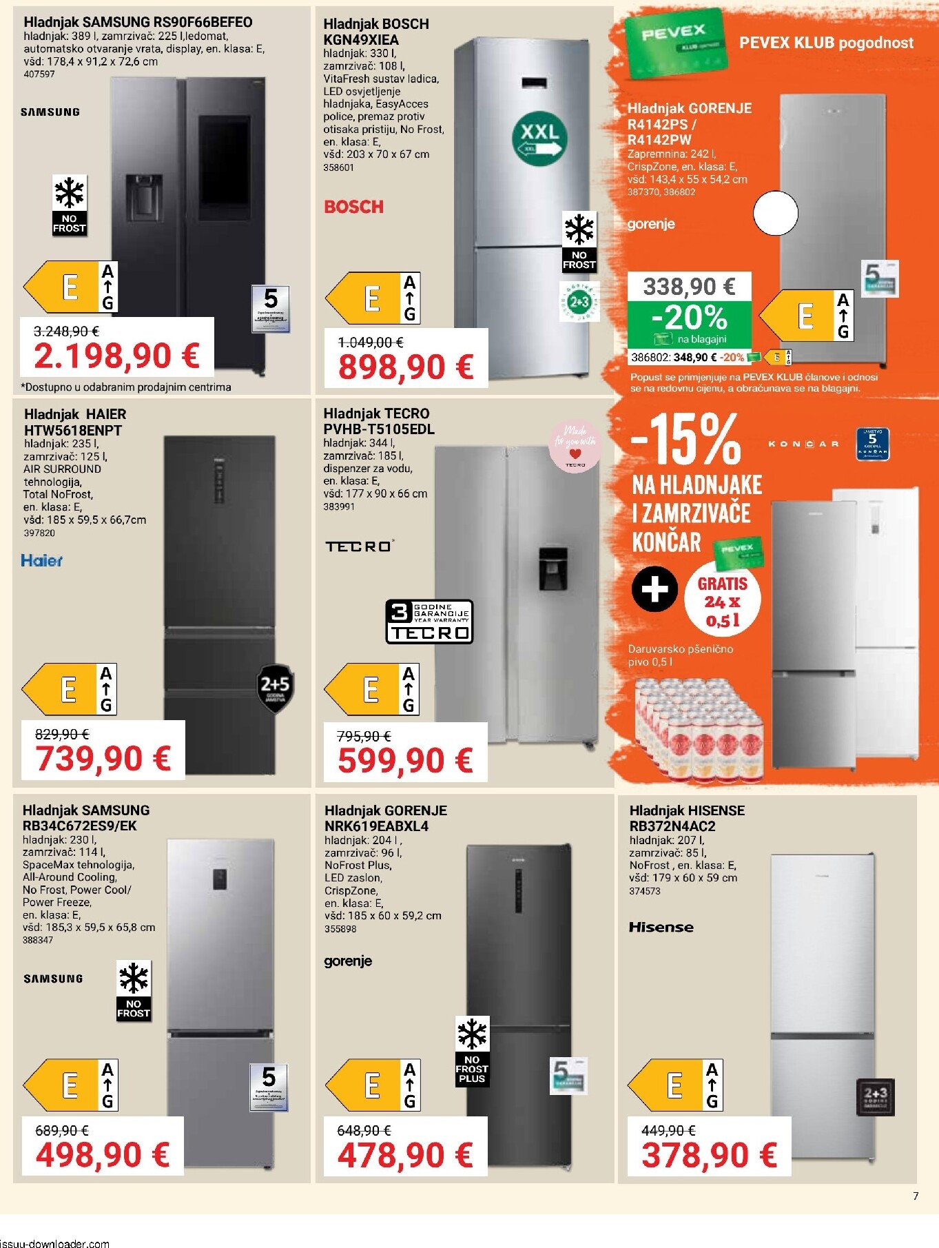 pevex - Prelistajte katalog Pevex, vrijedi od 03.04.2026 do 27.04.2026 - page: 7