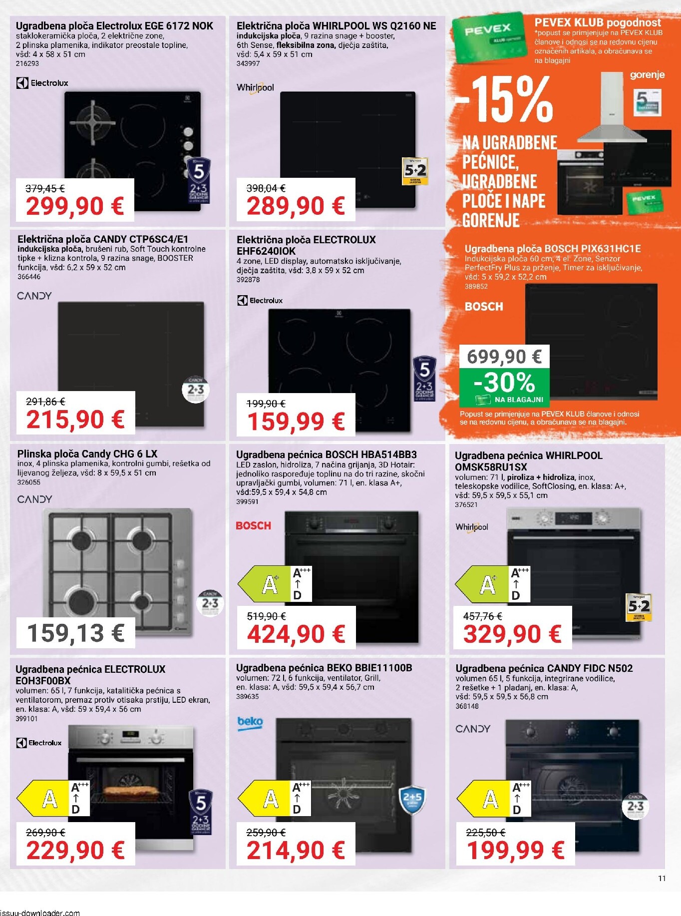 pevex - Prelistajte katalog Pevex, vrijedi od 03.04.2026 do 27.04.2026 - page: 11