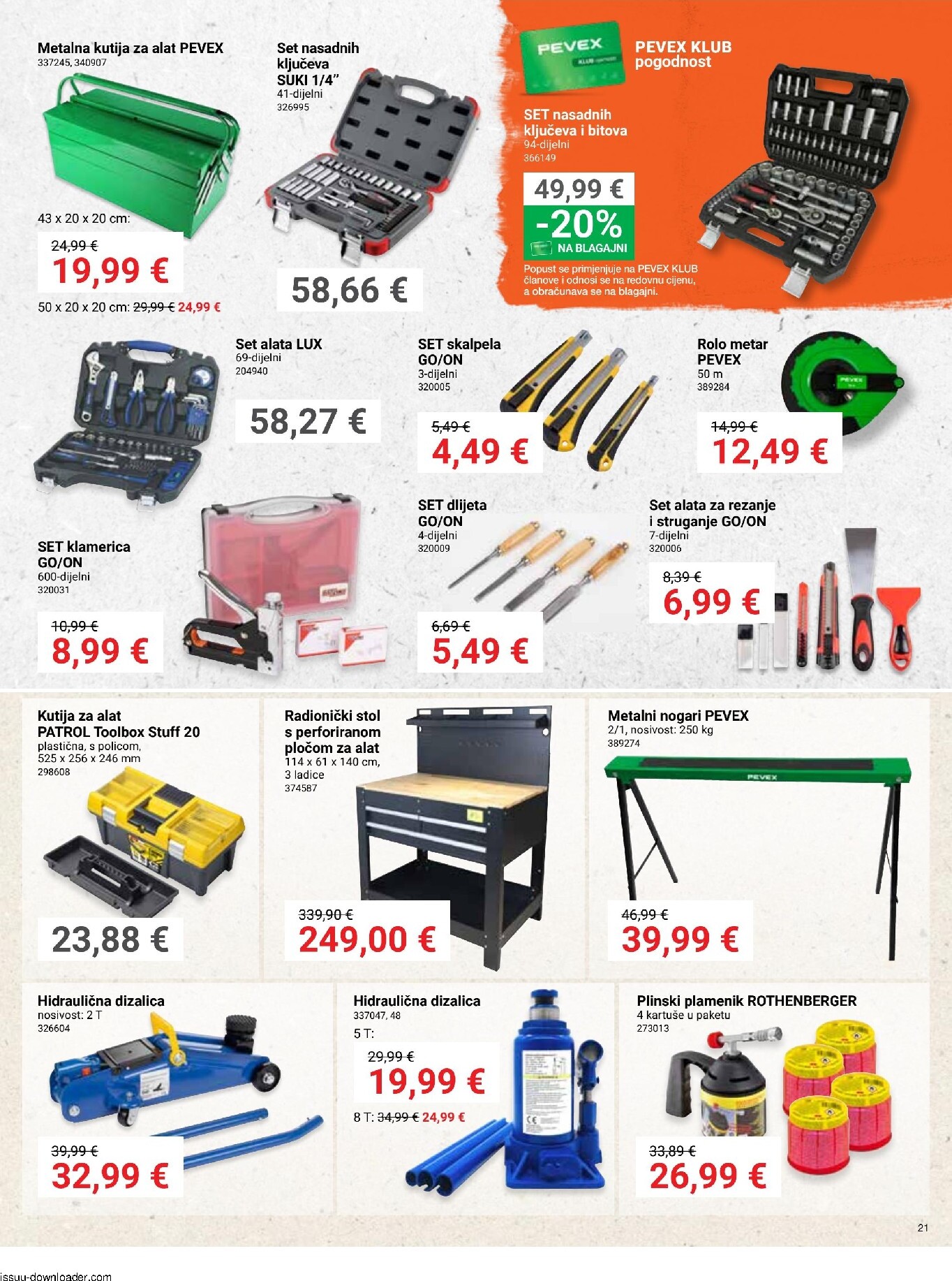 pevex - Prelistajte katalog Pevex, vrijedi od 03.04.2026 do 27.04.2026 - page: 21