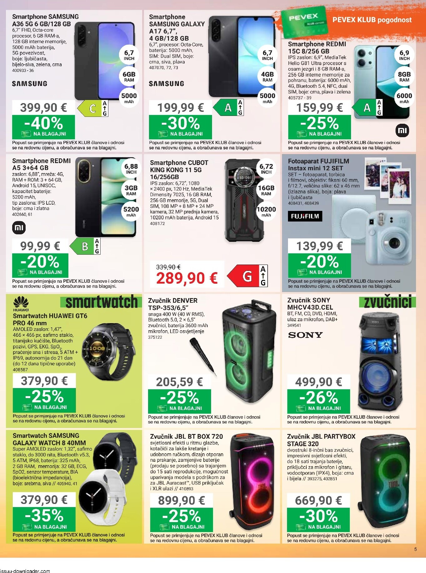 pevex - Prelistajte katalog Pevex, vrijedi od 03.04.2026 do 27.04.2026 - page: 5