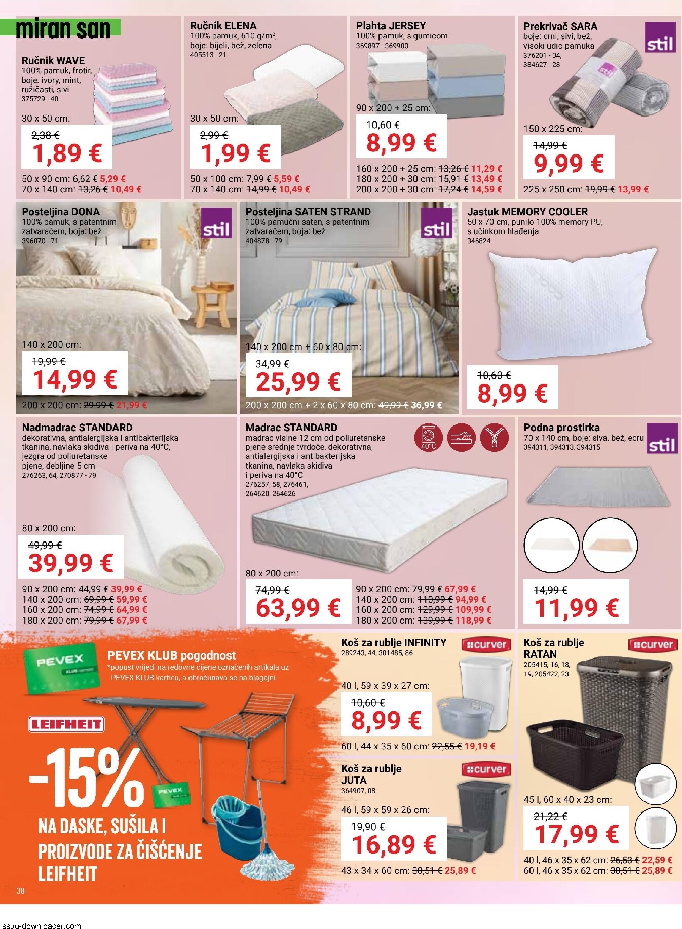 pevex - Prelistajte katalog Pevex, vrijedi od 03.04.2026 do 27.04.2026 - page: 38