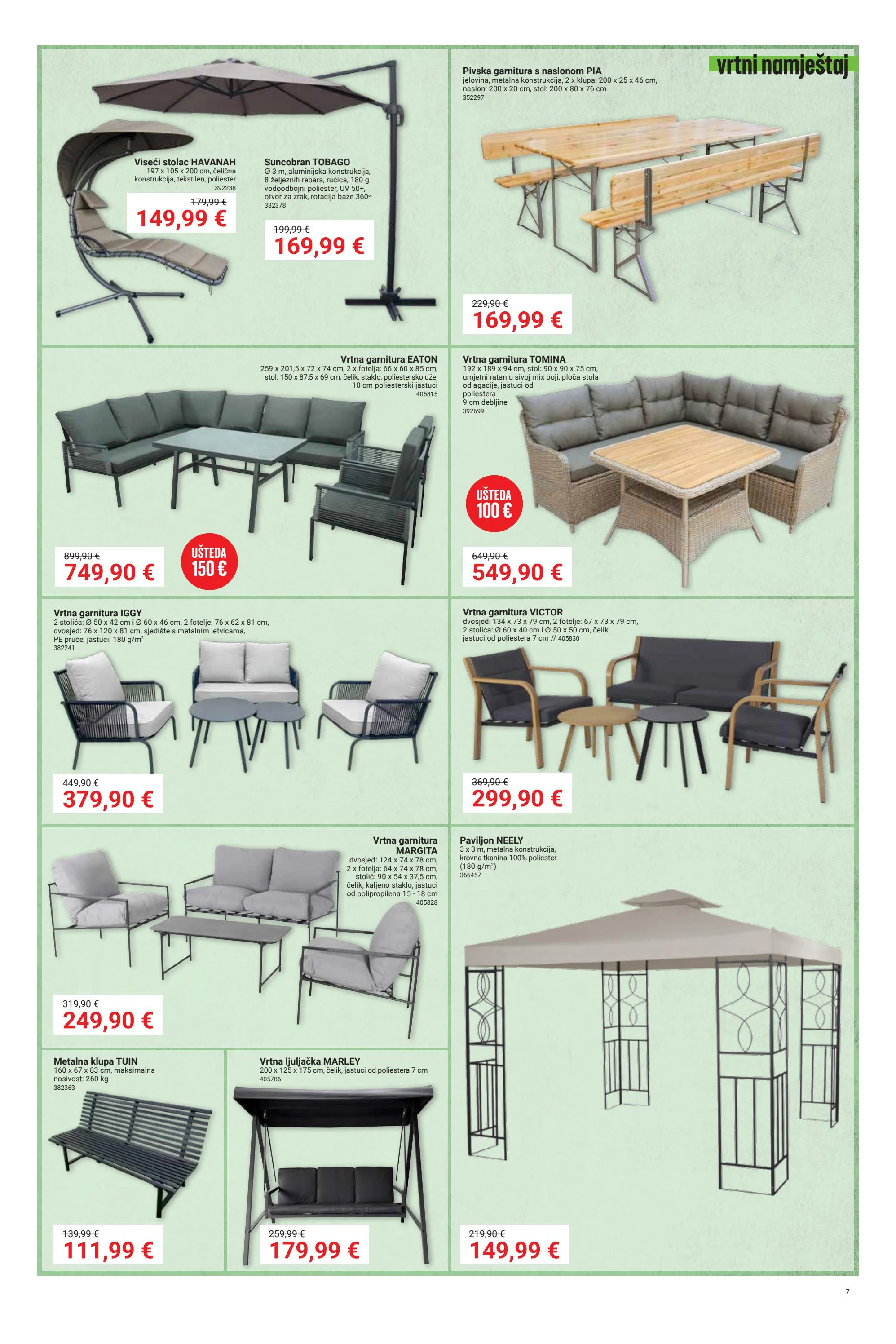 pevex - Aktualni Pevex katalog vrijedi od četvrtka 16.04.2026 do ponedjeljka 11.05.2026 - page: 7