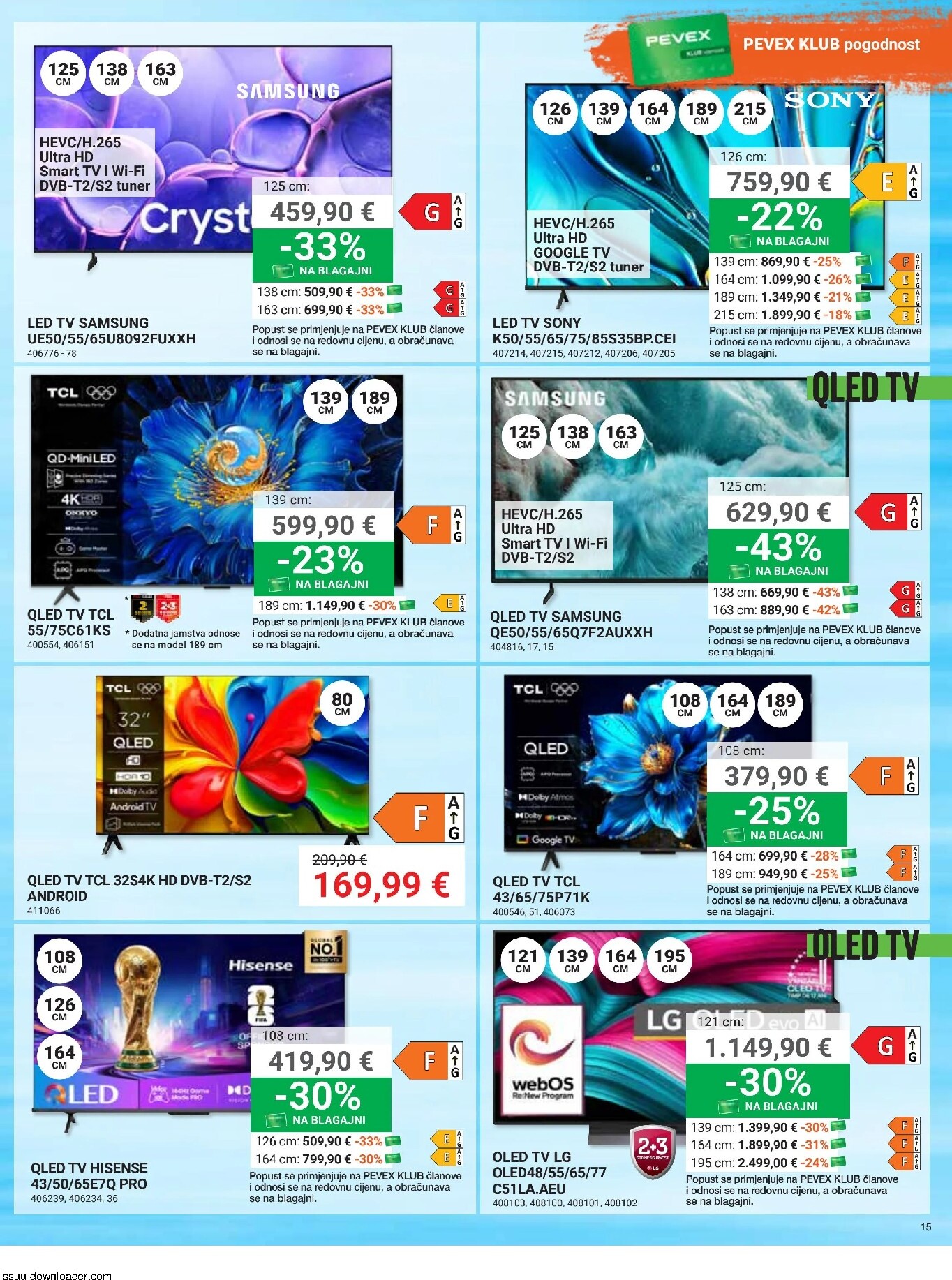 pevex - Aktualni Pevex katalog vrijedi od četvrtka 30.04.2026 do ponedjeljka 25.05.2026 - page: 15
