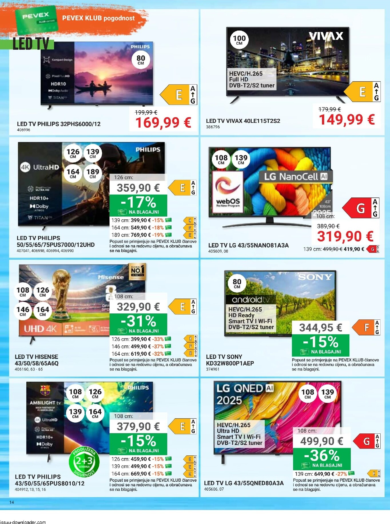 pevex - Aktualni Pevex katalog vrijedi od četvrtka 30.04.2026 do ponedjeljka 25.05.2026 - page: 14