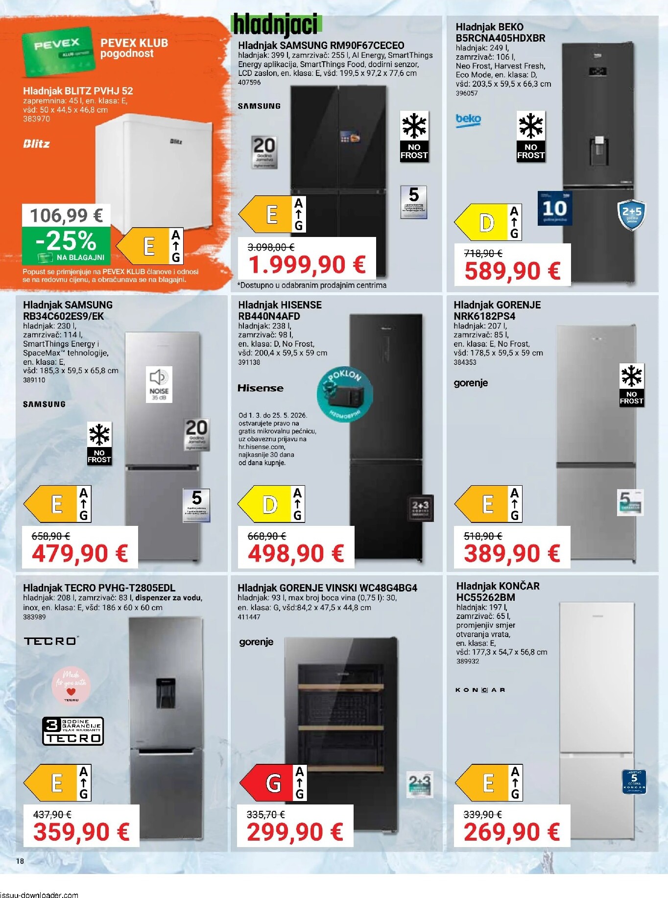 pevex - Aktualni Pevex katalog vrijedi od četvrtka 30.04.2026 do ponedjeljka 25.05.2026 - page: 18