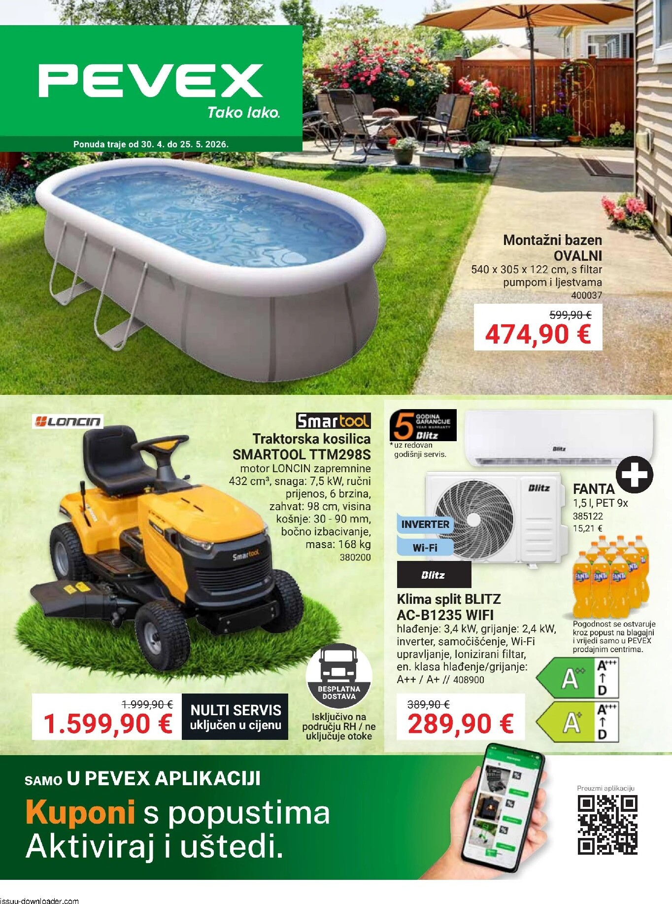 pevex - Aktualni Pevex katalog vrijedi od četvrtka 30.04.2026 do ponedjeljka 25.05.2026