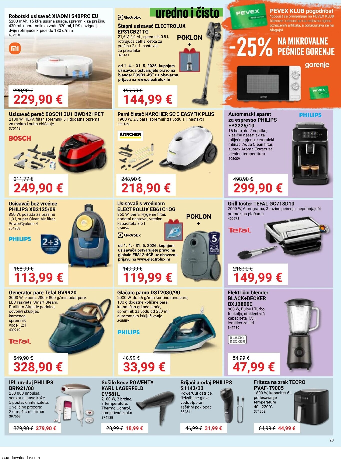 pevex - Aktualni Pevex katalog vrijedi od četvrtka 30.04.2026 do ponedjeljka 25.05.2026 - page: 23