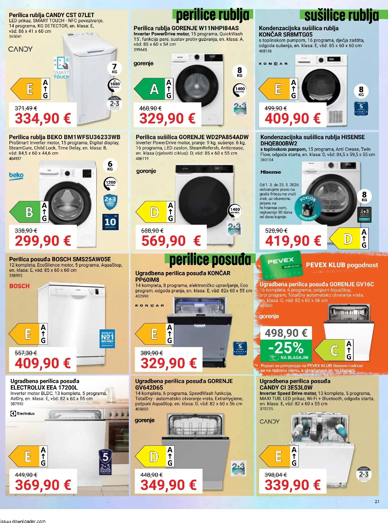 pevex - Aktualni Pevex katalog vrijedi od četvrtka 30.04.2026 do ponedjeljka 25.05.2026 - page: 21