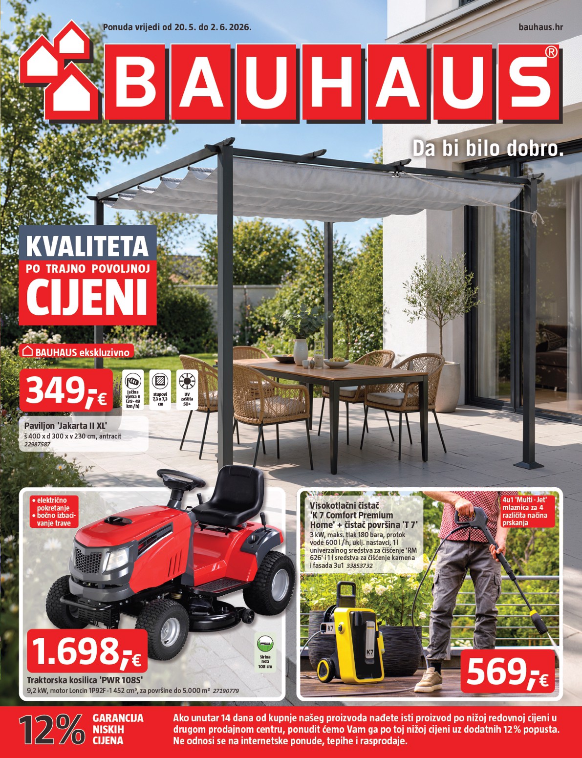 bauhaus - Aktualni katalog BAUHAUS od srijede, 20.05.2026 do utorka, 02.06.2026 - page: 1
