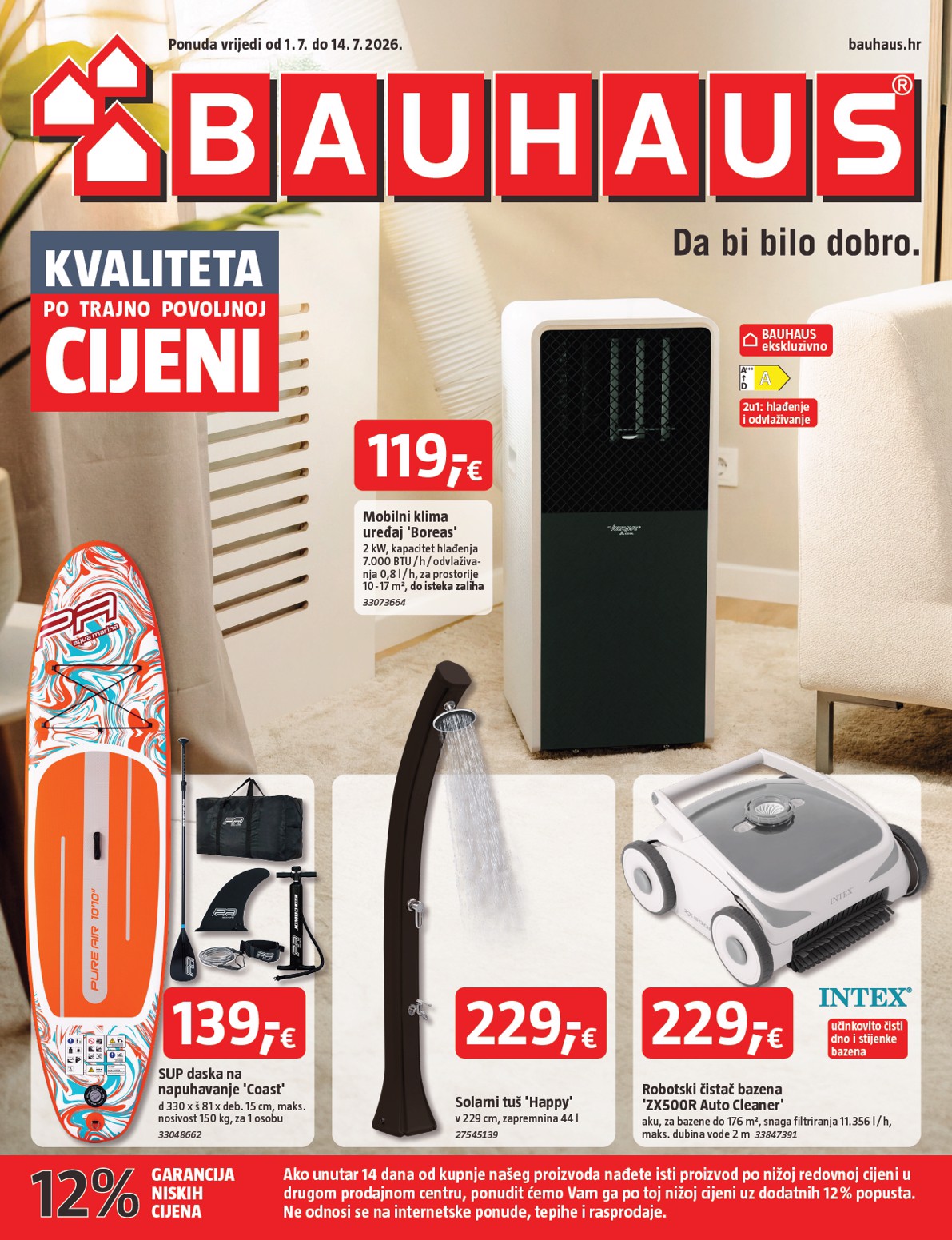 bauhaus - Aktualni katalog BAUHAUS od srijede, 01.07.2026 do utorka, 14.07.2026 - page: 1