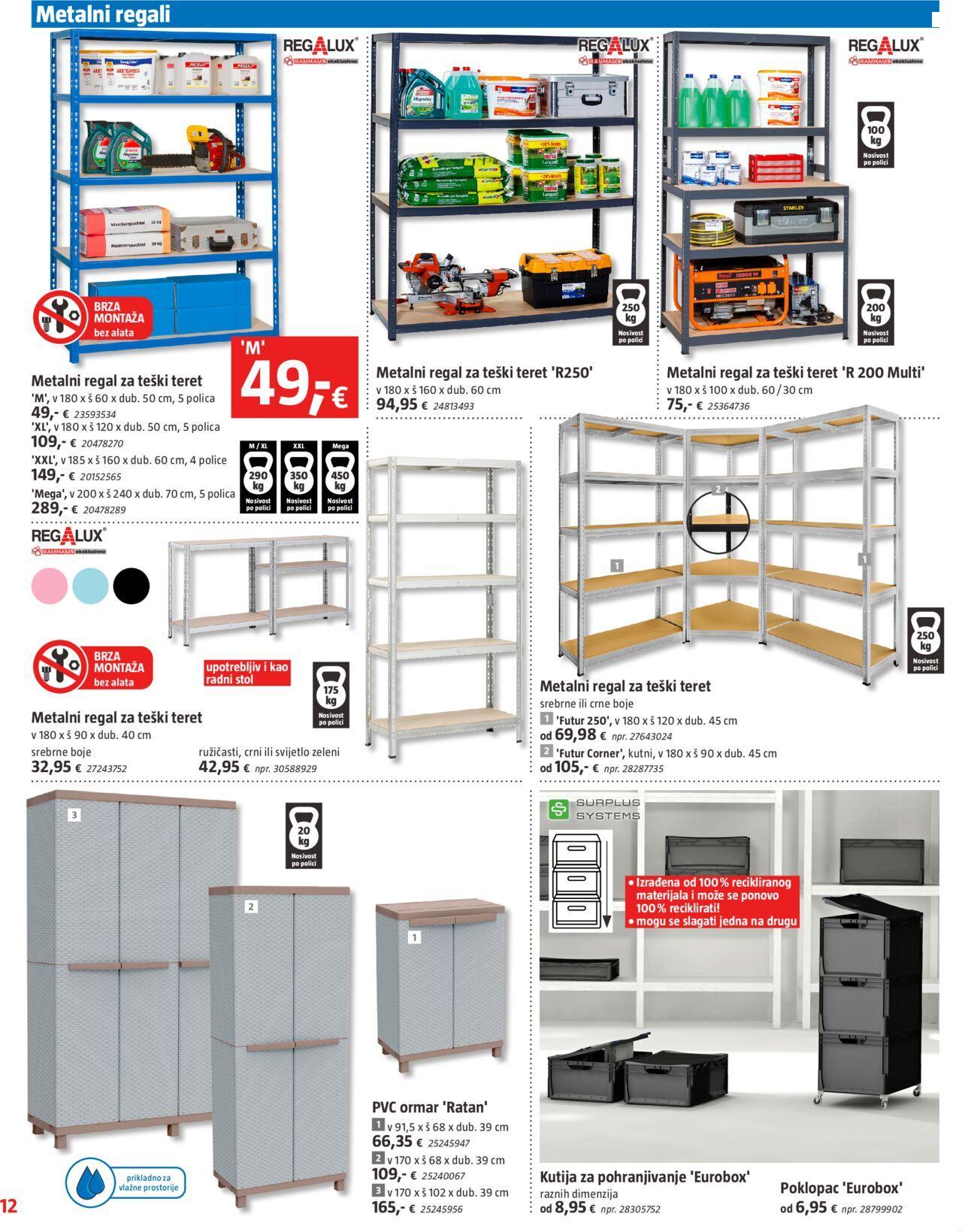 bauhaus - Katalog Bauhaus novi 31.10.2024 - 27.11.2024 - page: 12