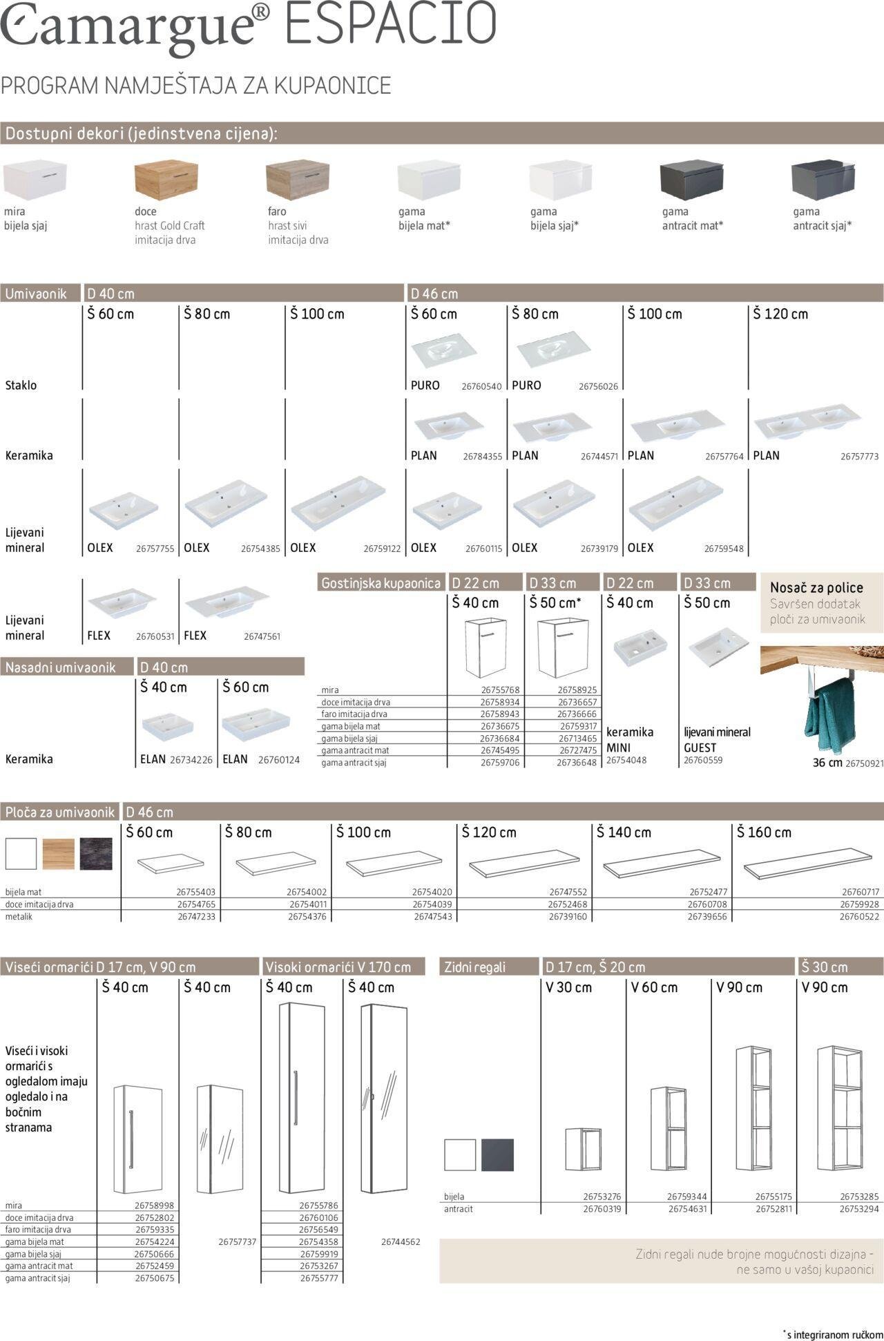 bauhaus - Katalog Camargue Espacio Bauhaus novi od četvrtka 23.12.2021 - page: 30