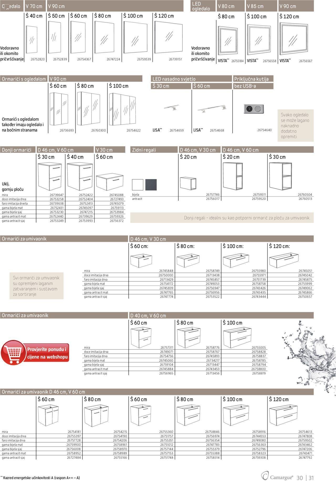 bauhaus - Katalog Camargue Espacio Bauhaus novi od četvrtka 23.12.2021 - page: 31