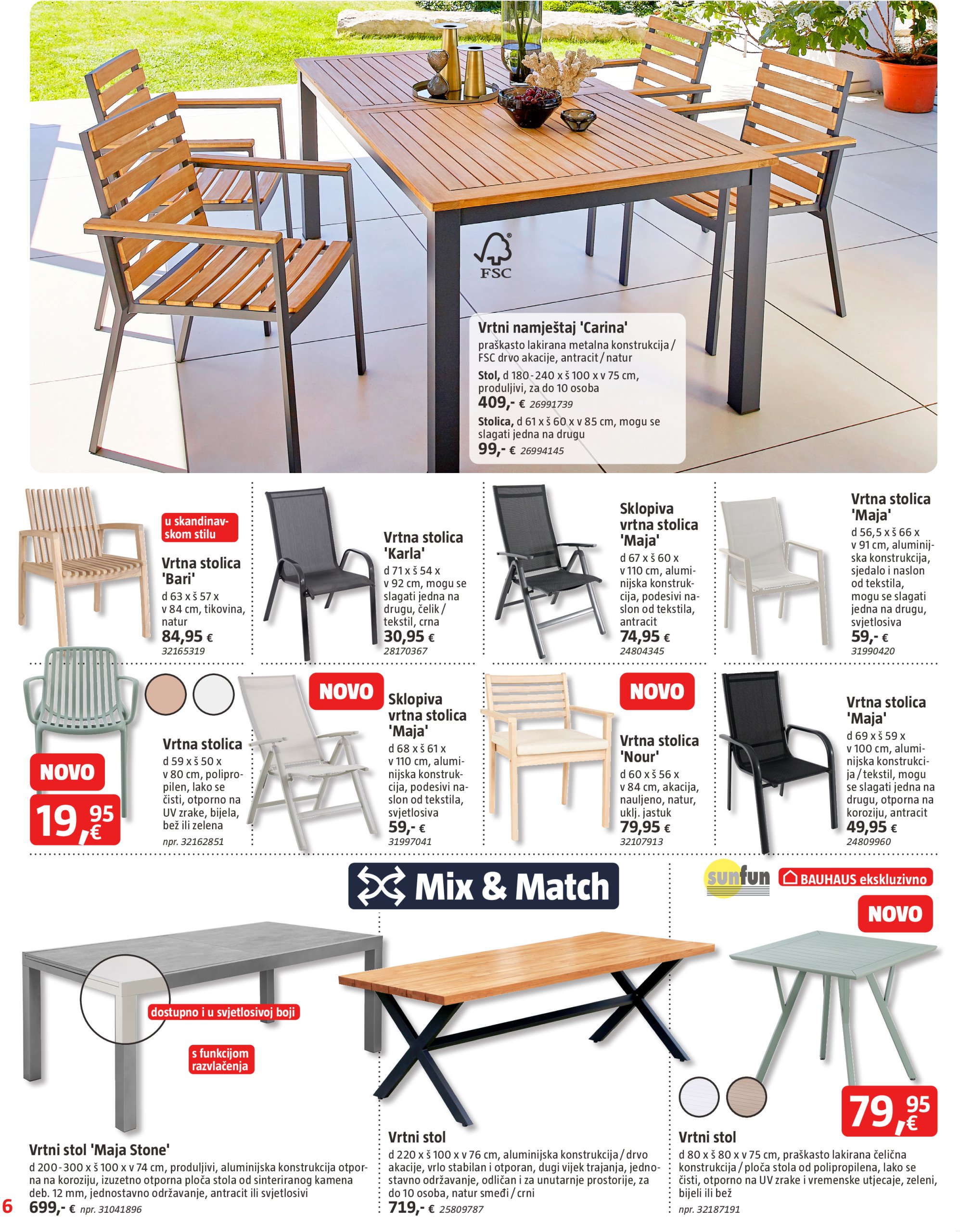 bauhaus - BAUHAUS katalog vrijedi od 01.05. do 04.06. - page: 6 bauhaus - BAUHAUS katalog vrijedi od 01.05. do 04.06. - page: 6