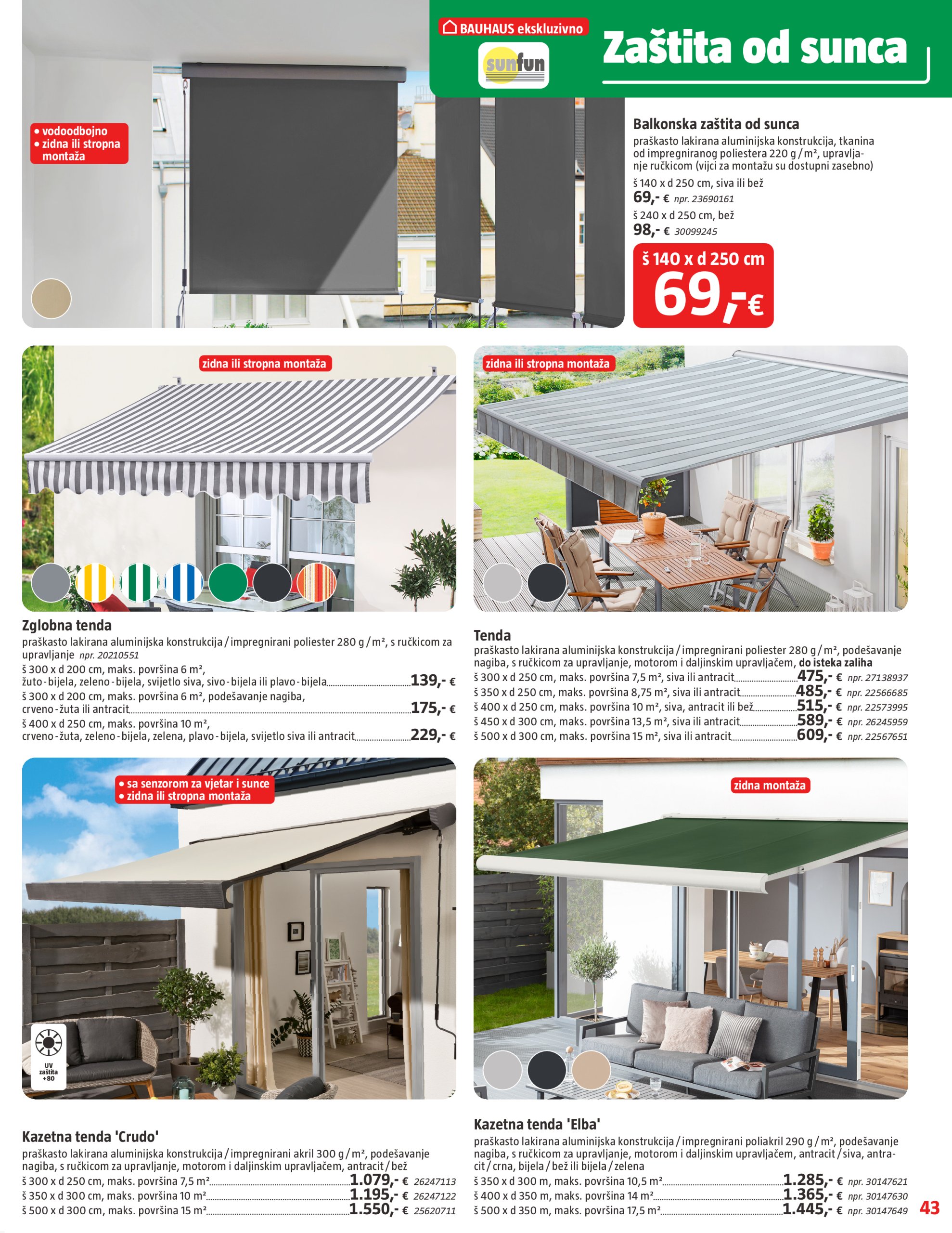 bauhaus - BAUHAUS katalog vrijedi od 01.05. do 04.06. - page: 43 bauhaus - BAUHAUS katalog vrijedi od 01.05. do 04.06. - page: 43