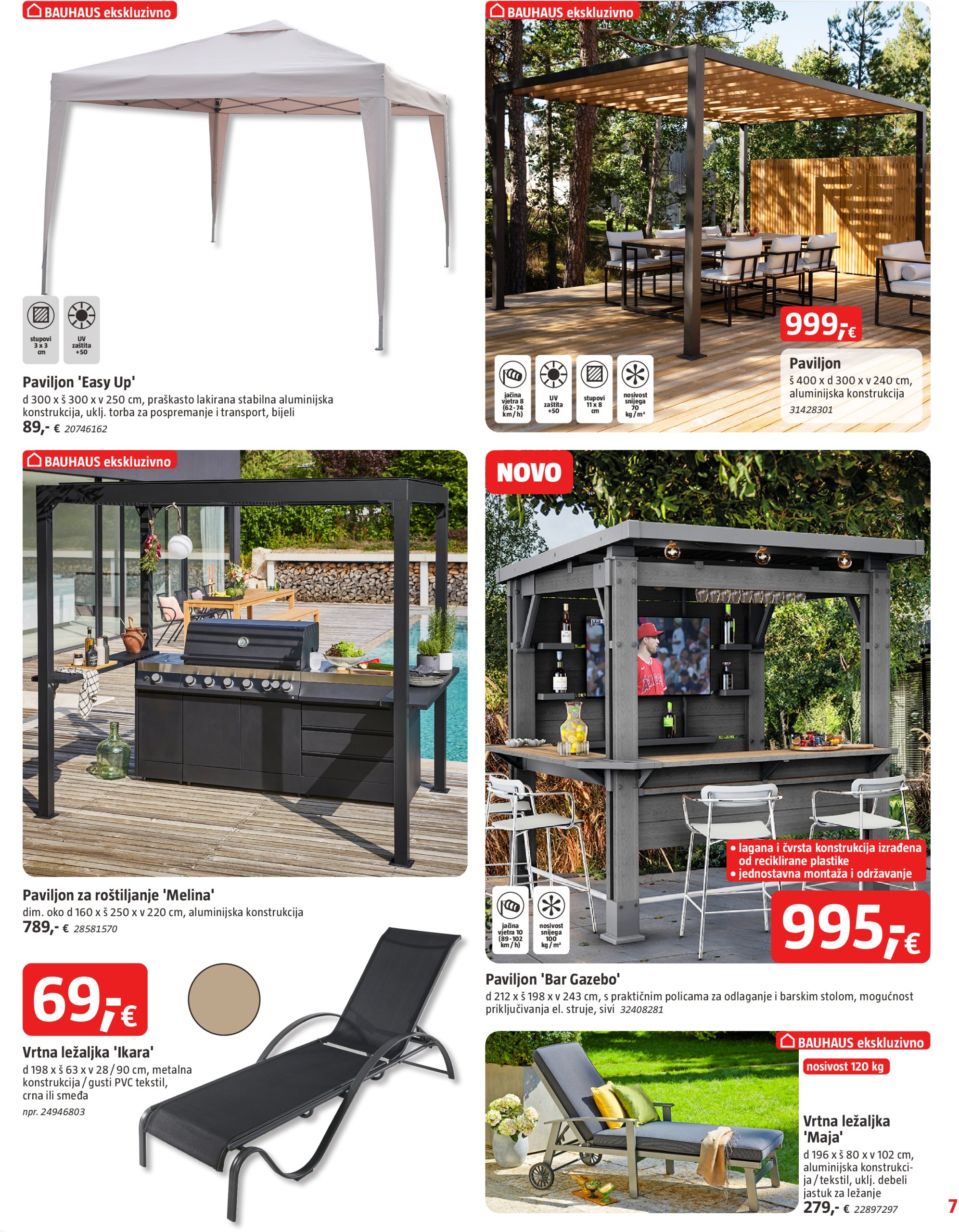 bauhaus - Prelistajte katalog BAUHAUS, vrijedi od 05.06. do 02.07. - page: 7 bauhaus - Prelistajte katalog BAUHAUS, vrijedi od 05.06. do 02.07. - page: 7