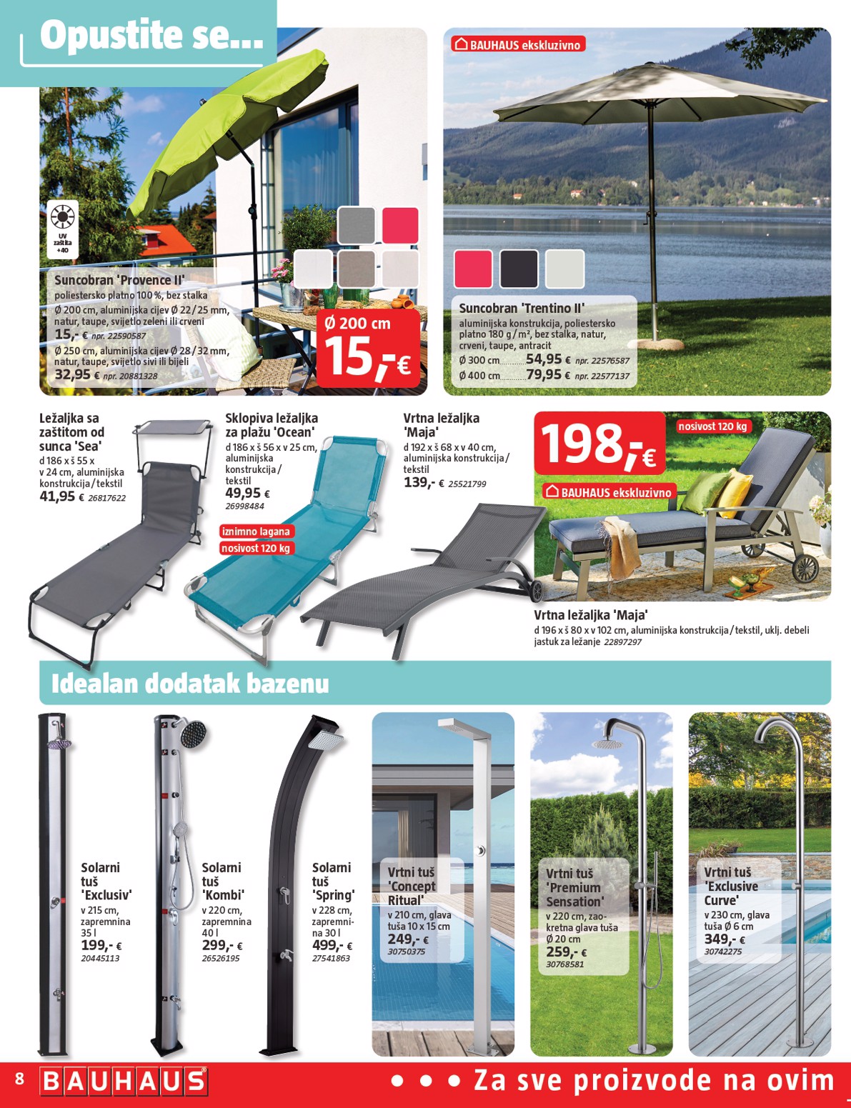 bauhaus - Prelistajte katalog BAUHAUS, vrijedi od 03.07. do 30.07. - page: 8 bauhaus - Prelistajte katalog BAUHAUS, vrijedi od 03.07. do 30.07. - page: 8