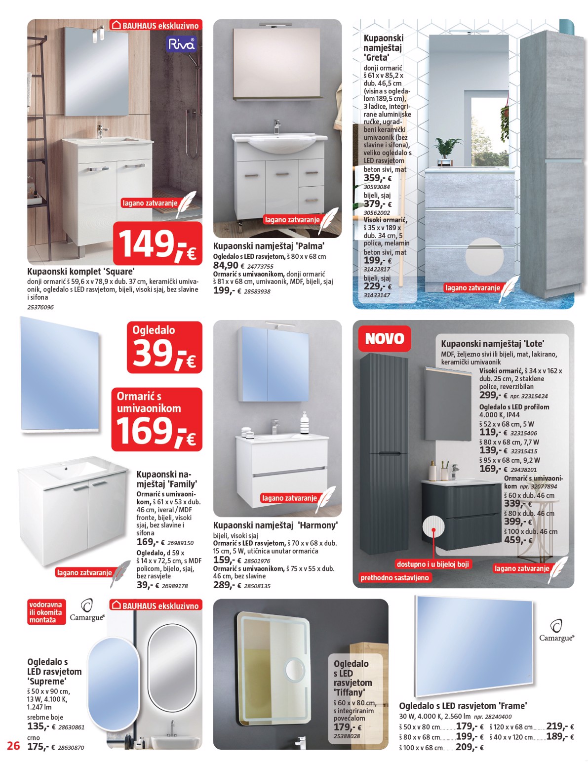bauhaus - Prelistajte katalog BAUHAUS, vrijedi od 03.07. do 30.07. - page: 26 bauhaus - Prelistajte katalog BAUHAUS, vrijedi od 03.07. do 30.07. - page: 26