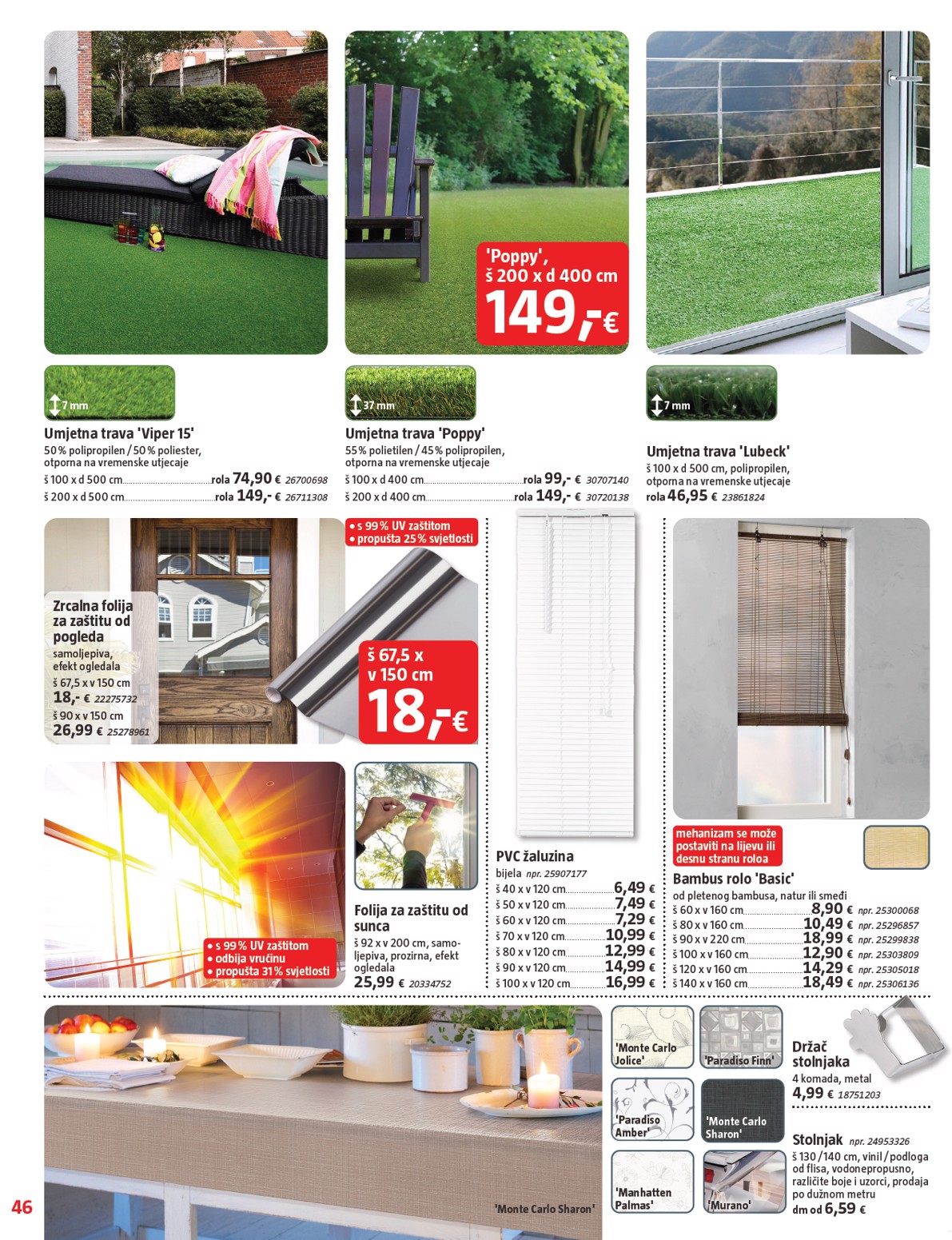bauhaus - Prelistajte katalog BAUHAUS, vrijedi od 31.07. do 03.09. - page: 46 bauhaus - Prelistajte katalog BAUHAUS, vrijedi od 31.07. do 03.09. - page: 46