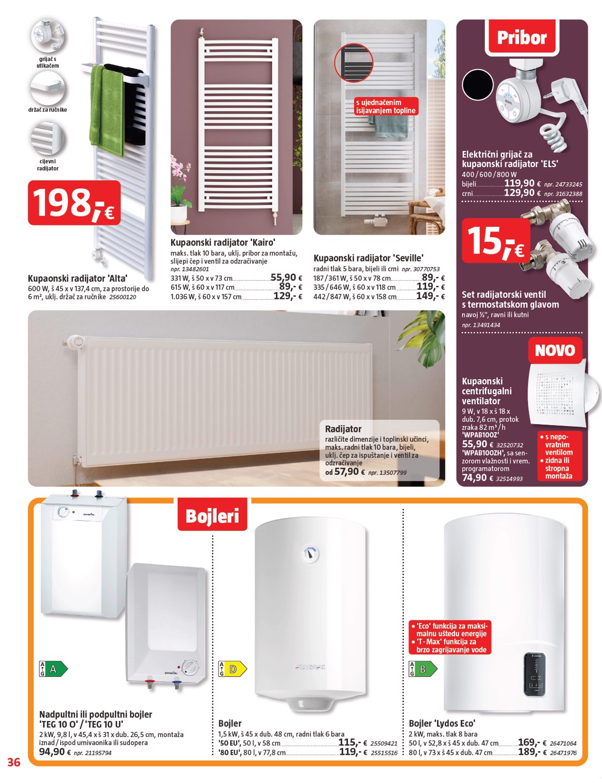 bauhaus - Prelistajte katalog BAUHAUS, vrijedi od 31.07. do 03.09. - page: 36 bauhaus - Prelistajte katalog BAUHAUS, vrijedi od 31.07. do 03.09. - page: 36